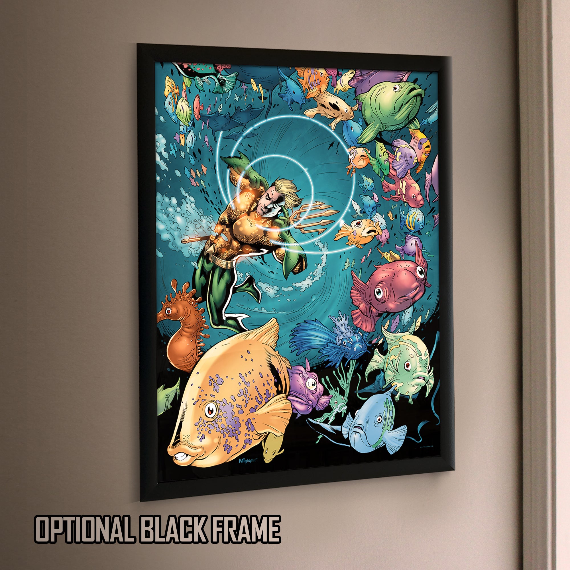 DC Comics (Aquaman - Telepathy) MightyPrint™ Wall Art MP17240441