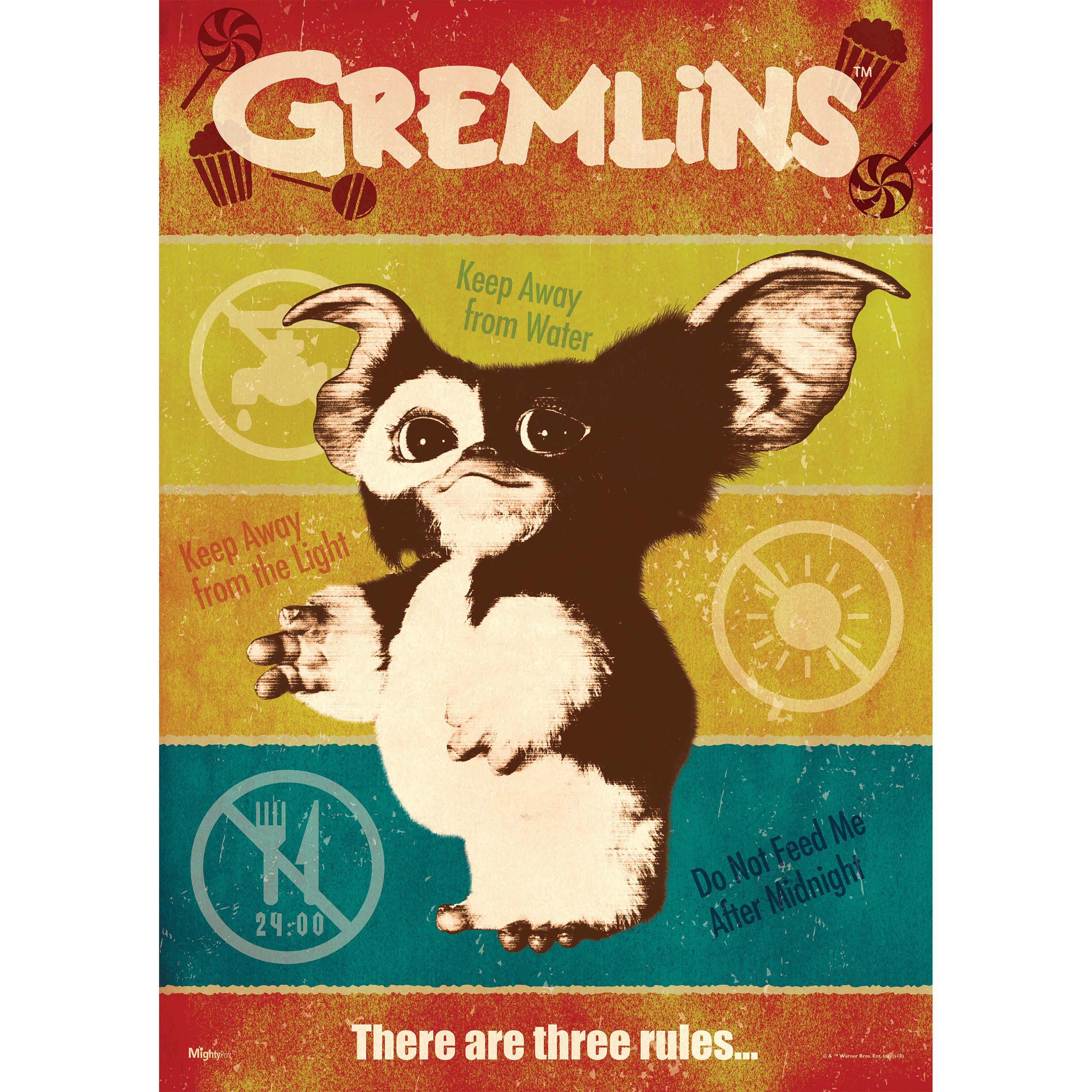 Gremlins (Three Rules)  MightyPrint™ Wall Art MP17240445
