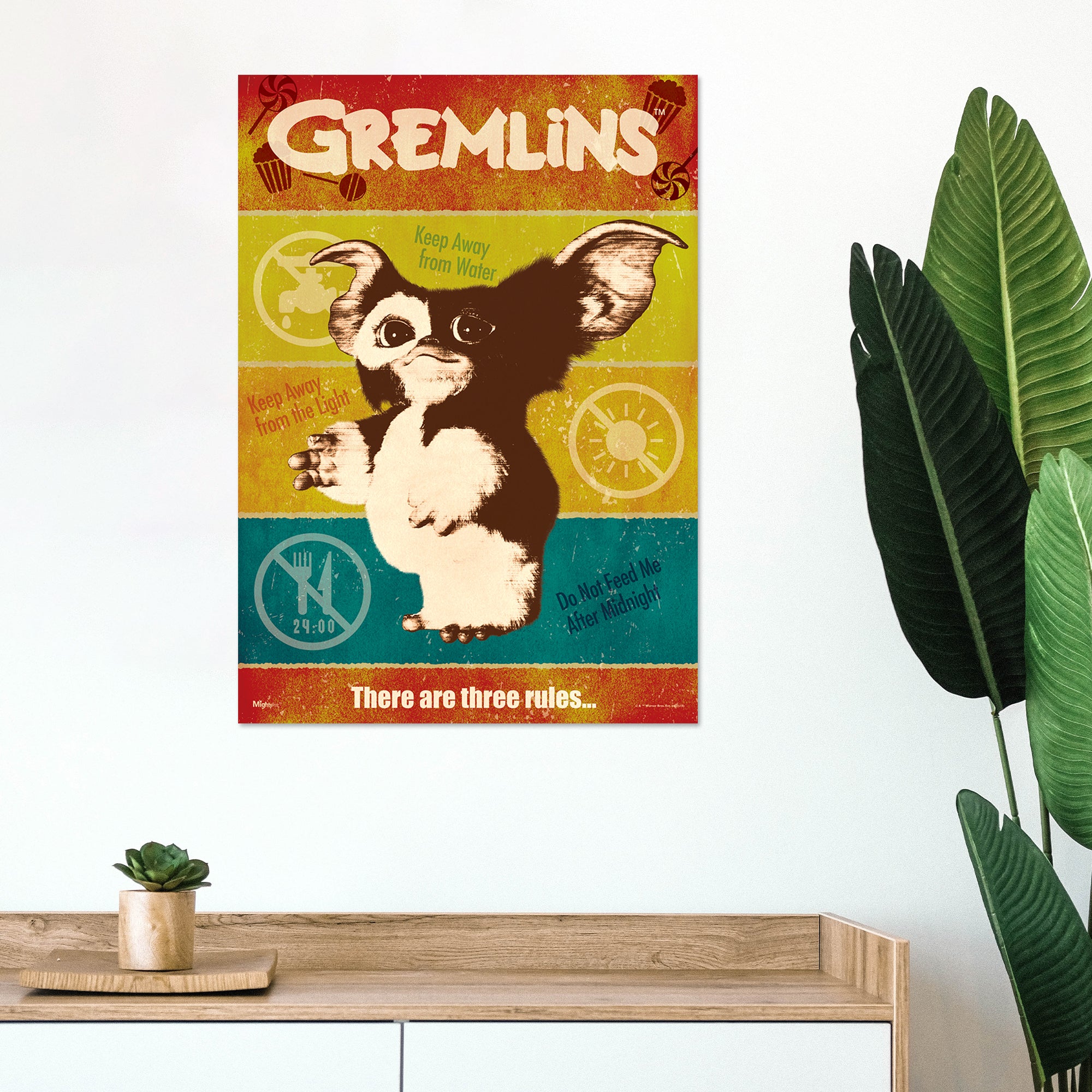 Gremlins (Three Rules)  MightyPrint™ Wall Art MP17240445