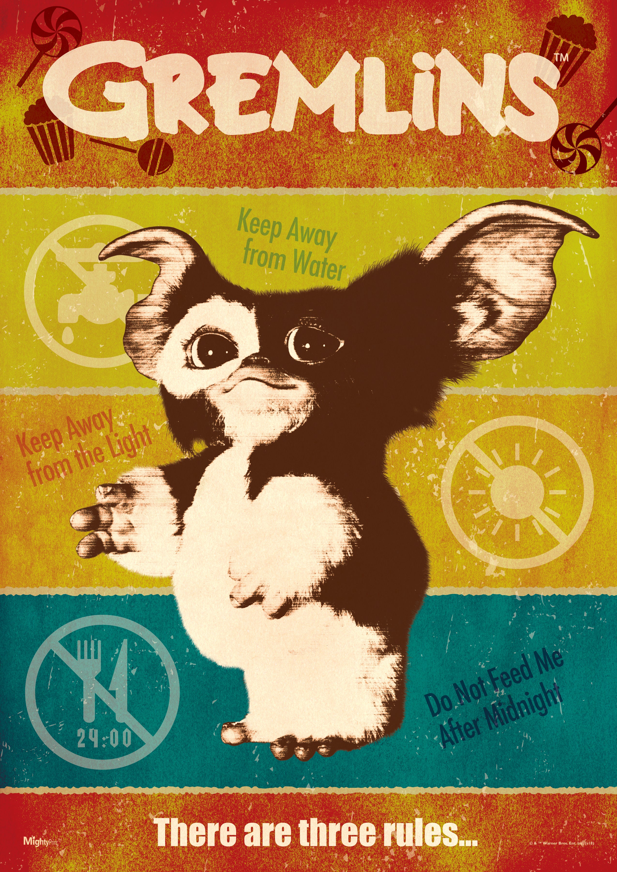 Gremlins (Three Rules)  MightyPrint™ Wall Art MP17240445