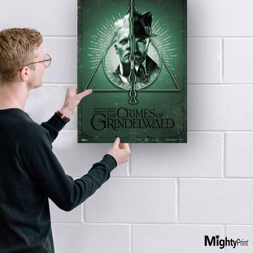 Fantastic Beasts: The Crimes of Grindelwald (Deathly Dual) MightyPrint™ Wall Art MP17240495