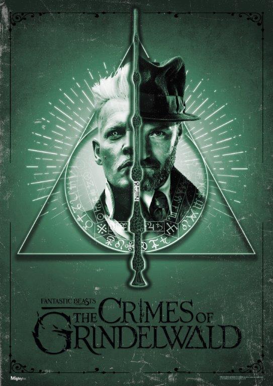 Fantastic Beasts: The Crimes of Grindelwald (Deathly Dual) MightyPrint™ Wall Art MP17240495