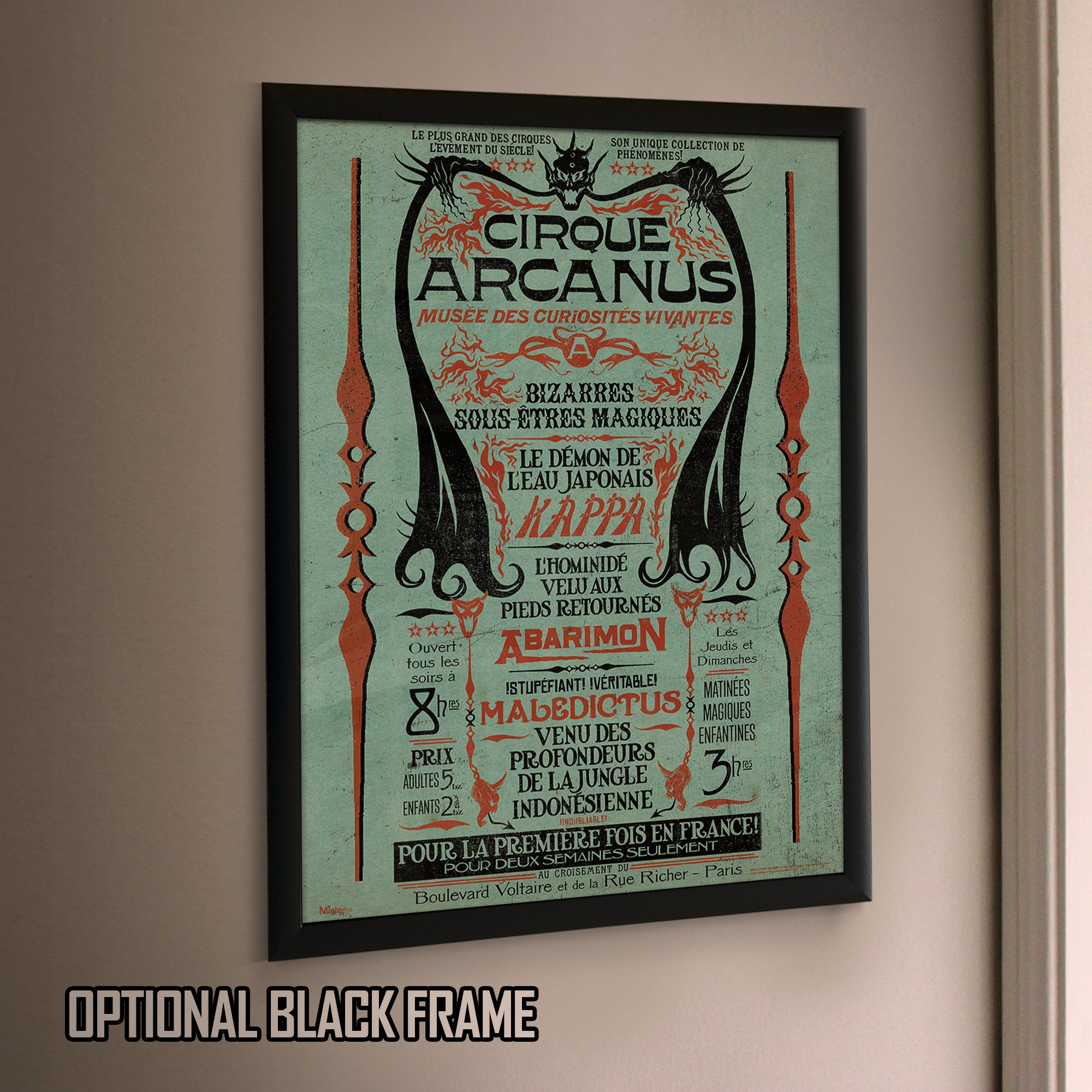 Fantastic Beasts: The Crimes of Grindelwald (Circus Arcanus) MightyPrint™ Wall Art MP17240496