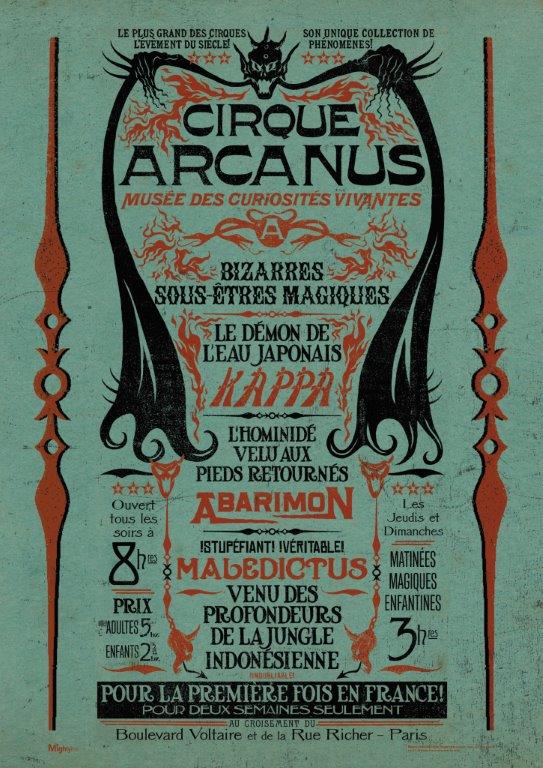 Fantastic Beasts: The Crimes of Grindelwald (Circus Arcanus) MightyPrint™ Wall Art MP17240496