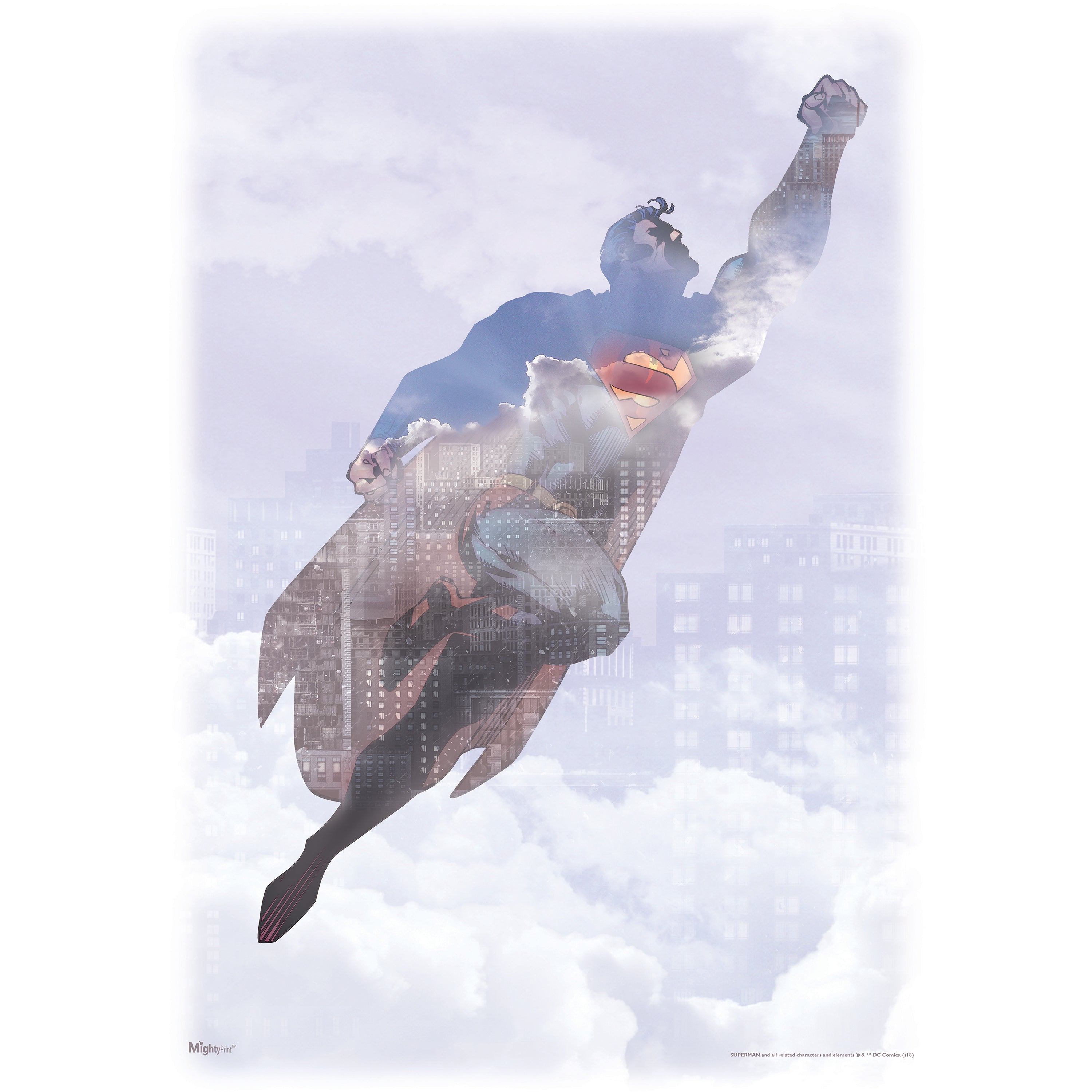 DC Comics (Superman - Metropolis Marvel) MightyPrint™ Wall Art MP17240499