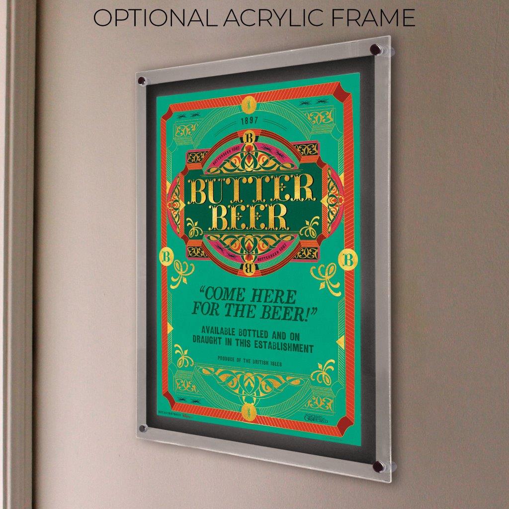 Fantastic Beasts: The Crimes of Grindlewald (Butterbeer™) MightyPrint™ Wall Art MP17240507