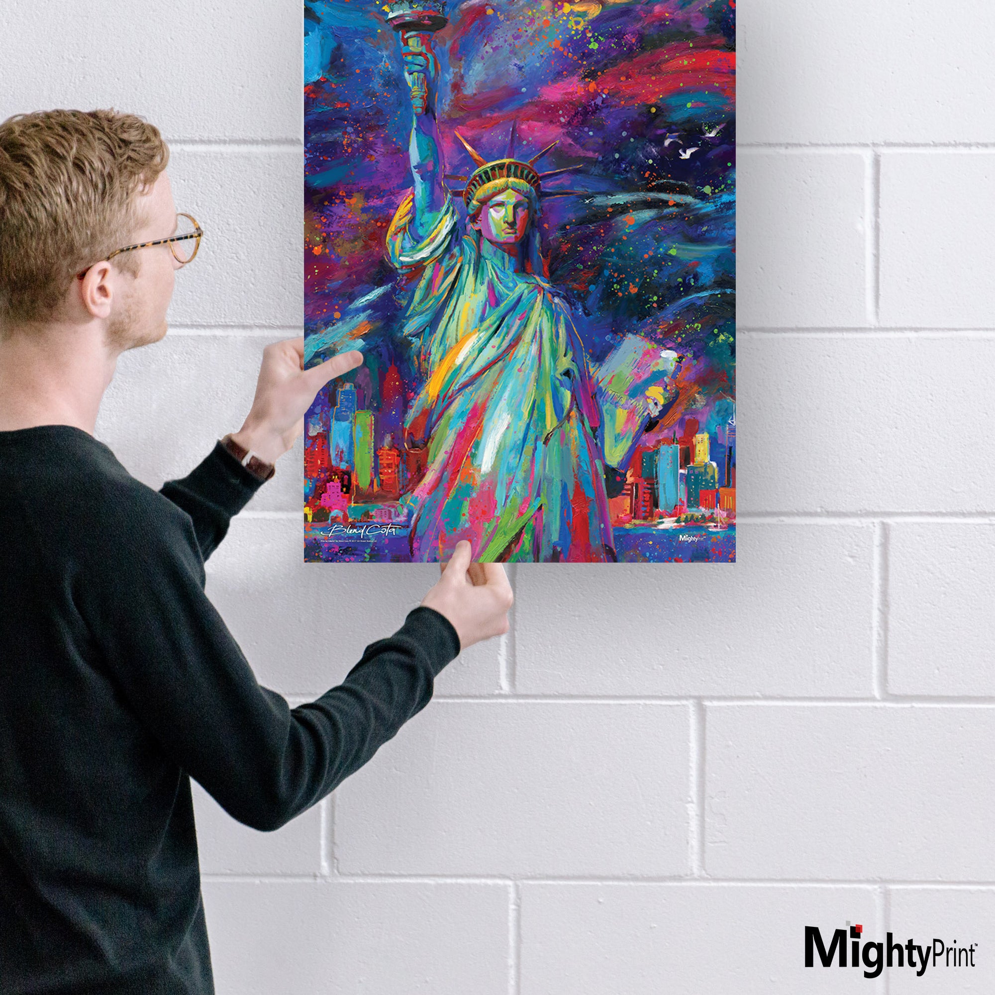 Blend Cota (Vive La Liberte) MightyPrint™ Wall Art MP17240514
