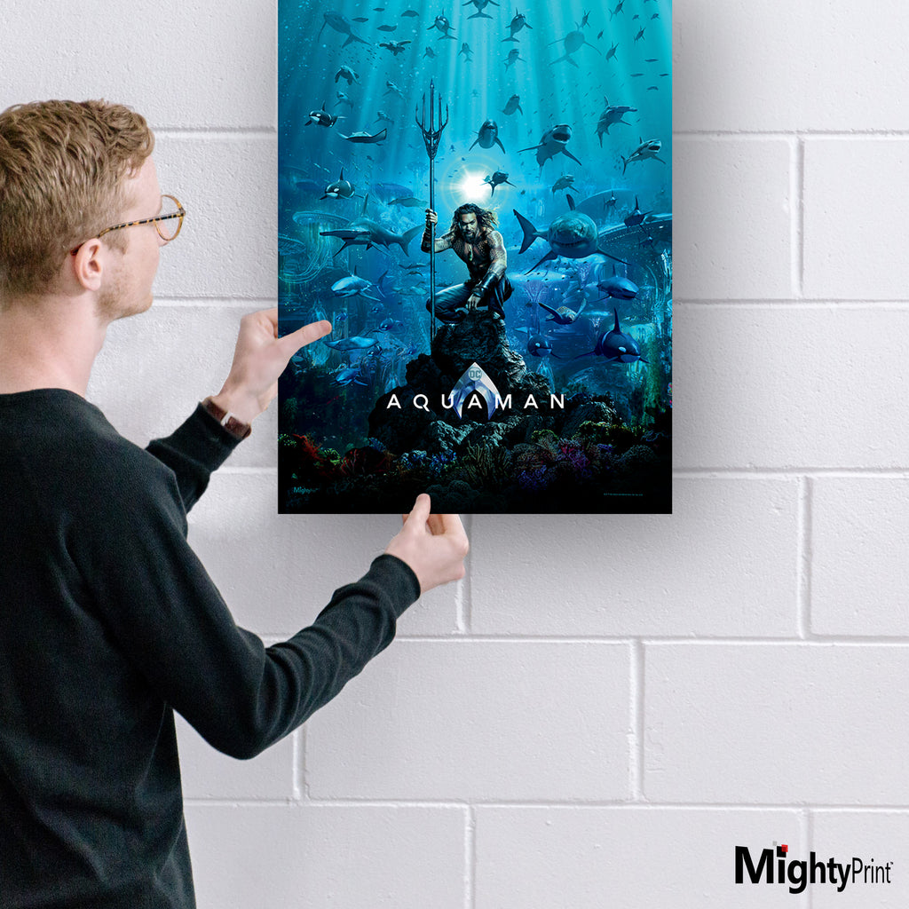 Aquaman (Movie Poster) MightyPrint™ Wall Art MP17240515