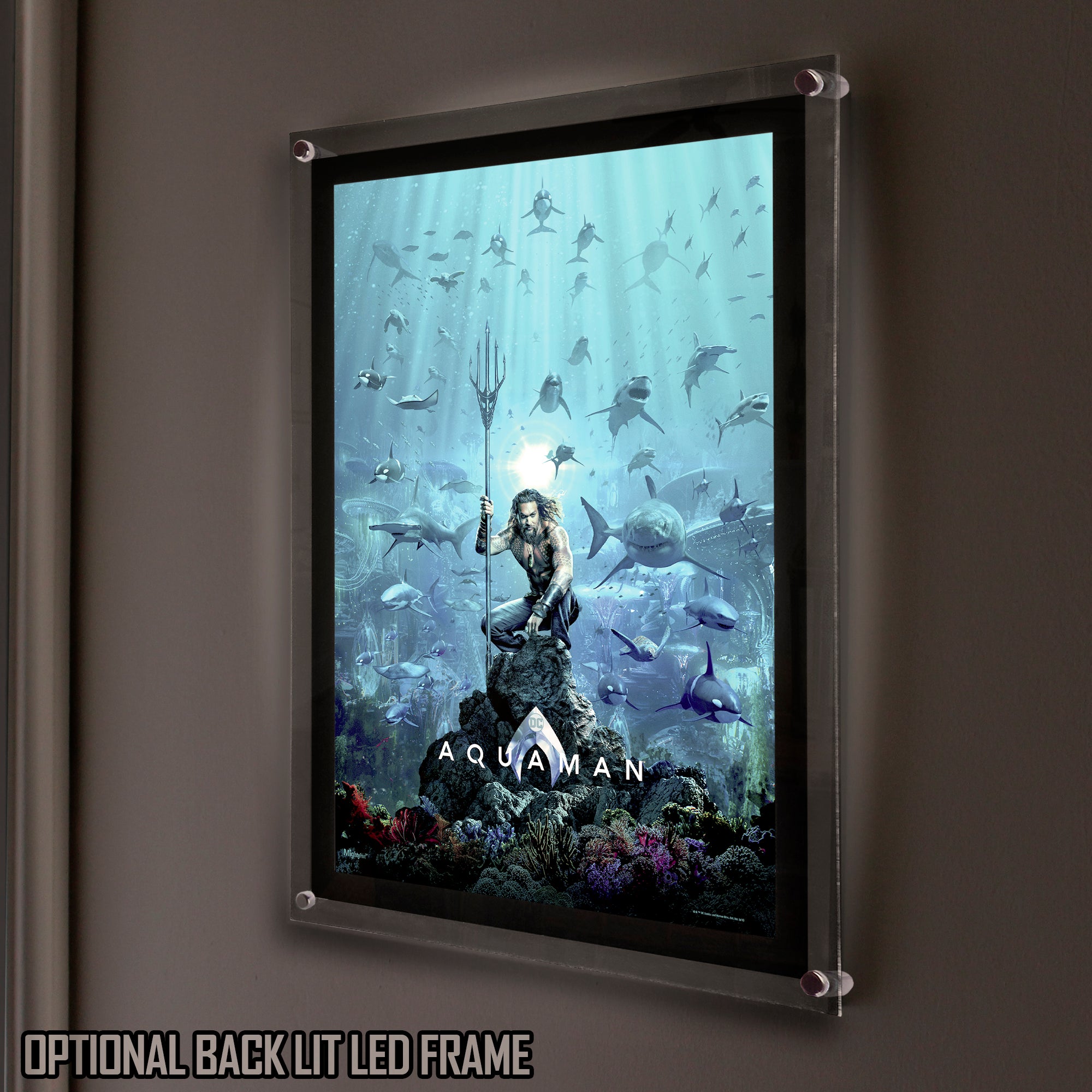 Aquaman (Movie Poster) MightyPrint™ Wall Art MP17240515