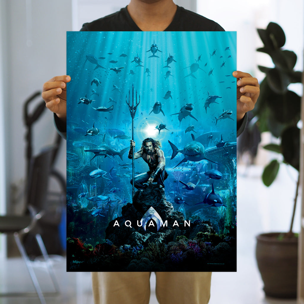 Aquaman (Movie Poster) MightyPrint™ Wall Art MP17240515