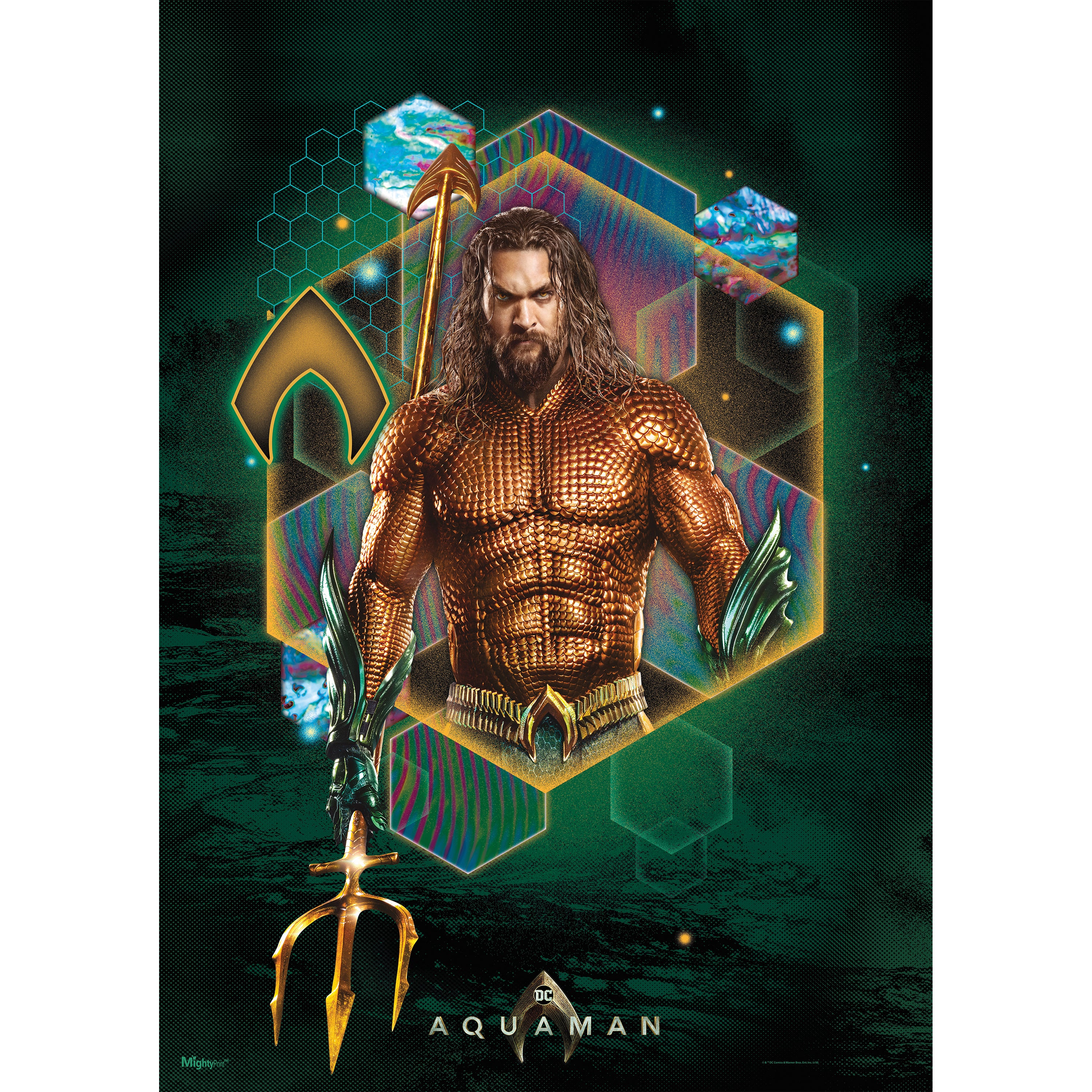Aquaman (Oil Spill) MightyPrint™ Wall Art MP17240518