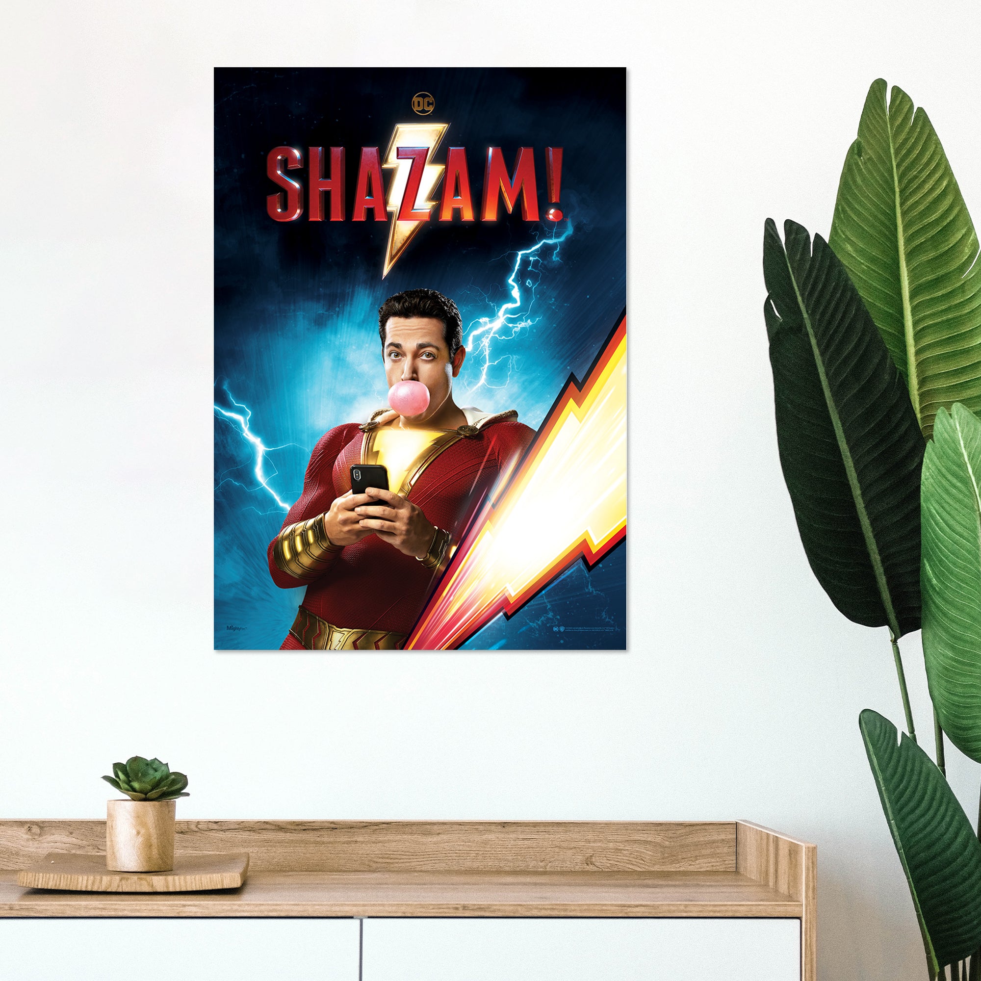 Shazam (Electric Hero) MightyPrint™ Wall Art MP17240519