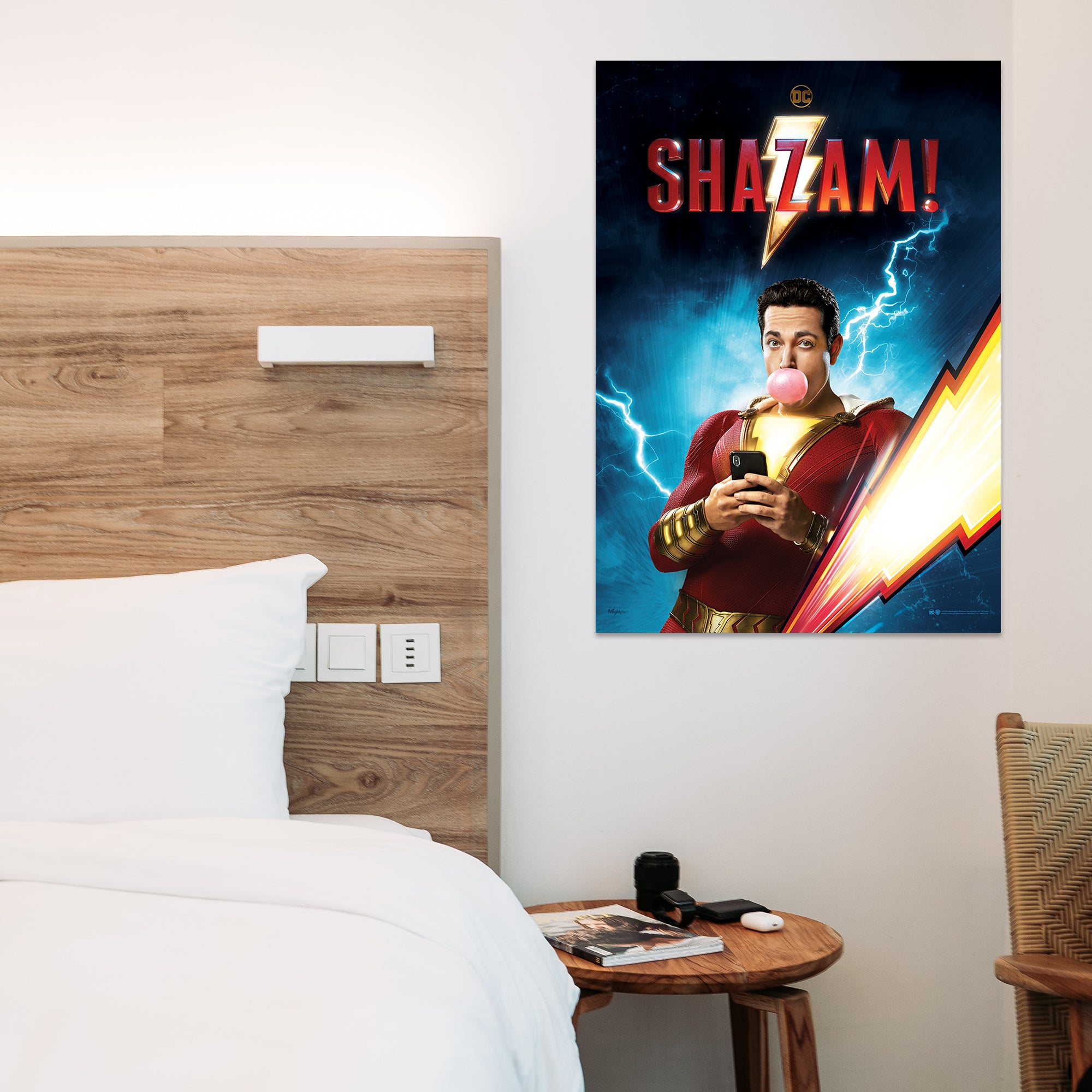 Shazam (Electric Hero) MightyPrint™ Wall Art MP17240519