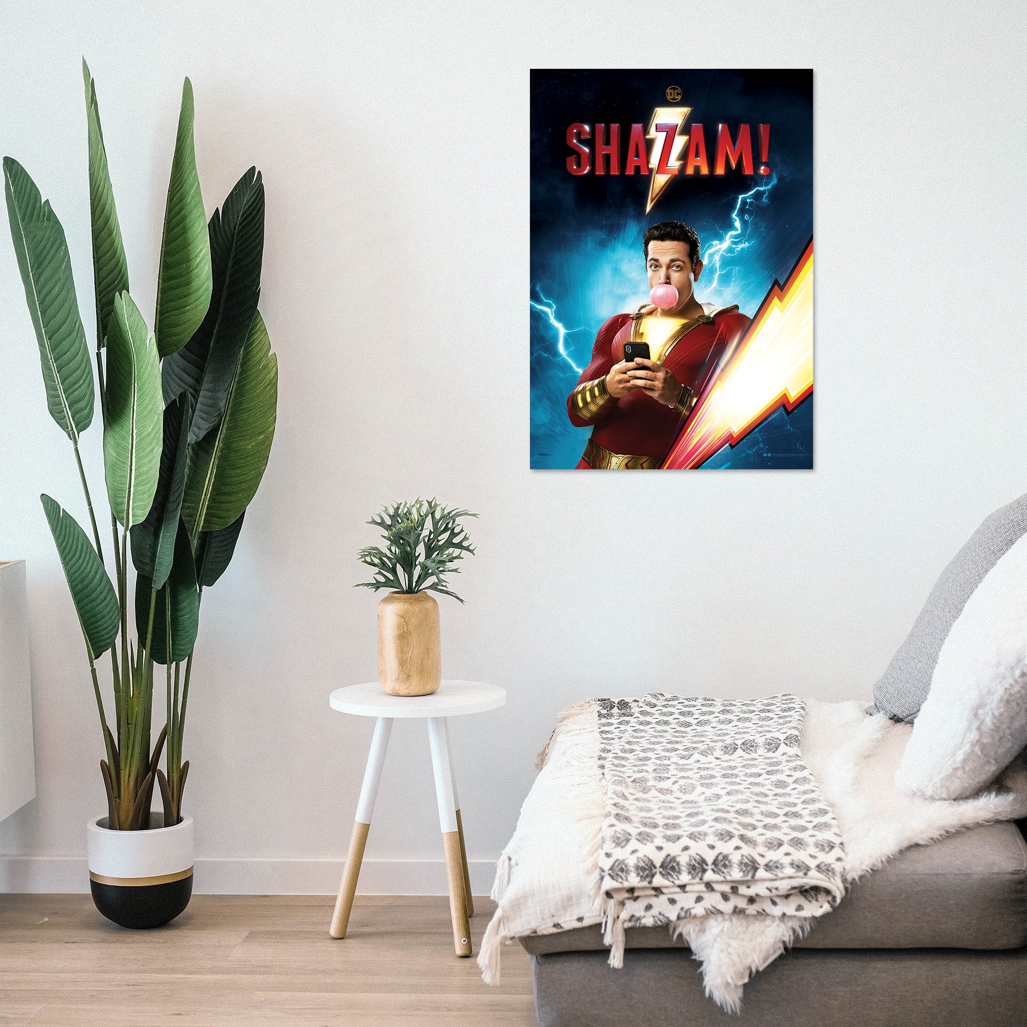 Shazam (Electric Hero) MightyPrint™ Wall Art MP17240519