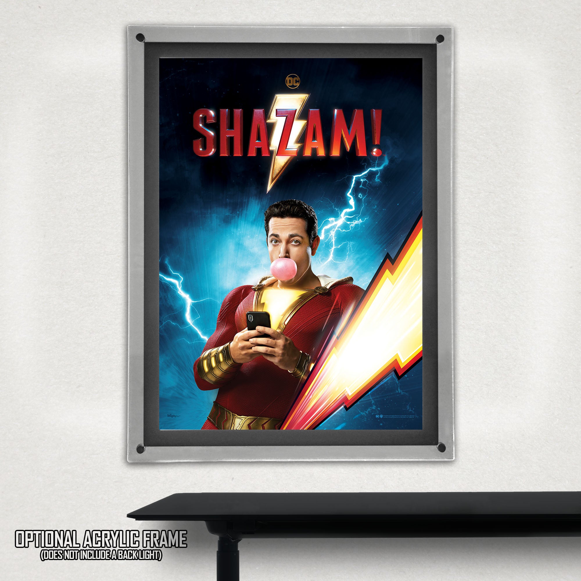 Shazam (Electric Hero) MightyPrint™ Wall Art MP17240519
