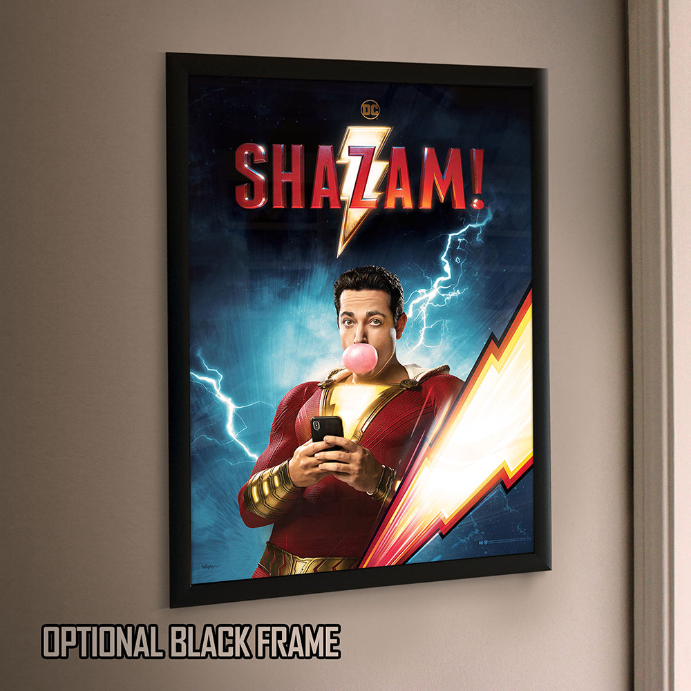 Shazam (Electric Hero) MightyPrint™ Wall Art MP17240519