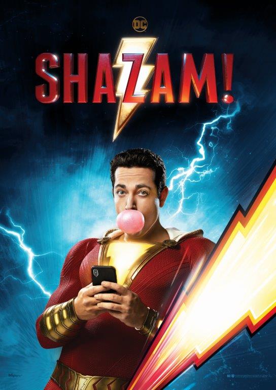 Shazam (Electric Hero) MightyPrint™ Wall Art MP17240519