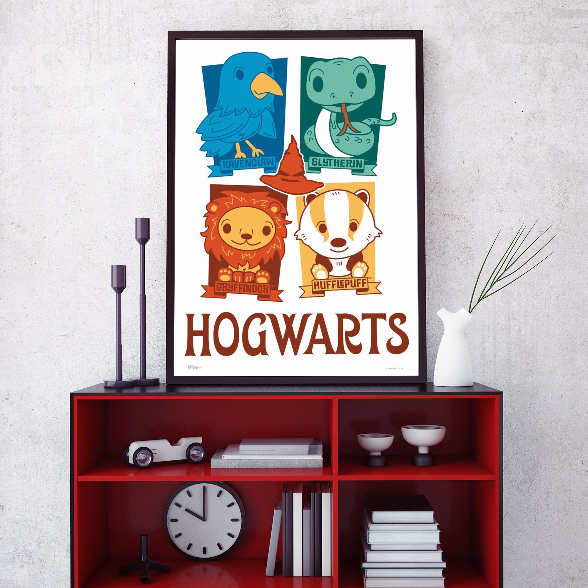 Harry Potter (Chibi Hogwarts Houses) MightyPrint™ Wall Art MP17240525