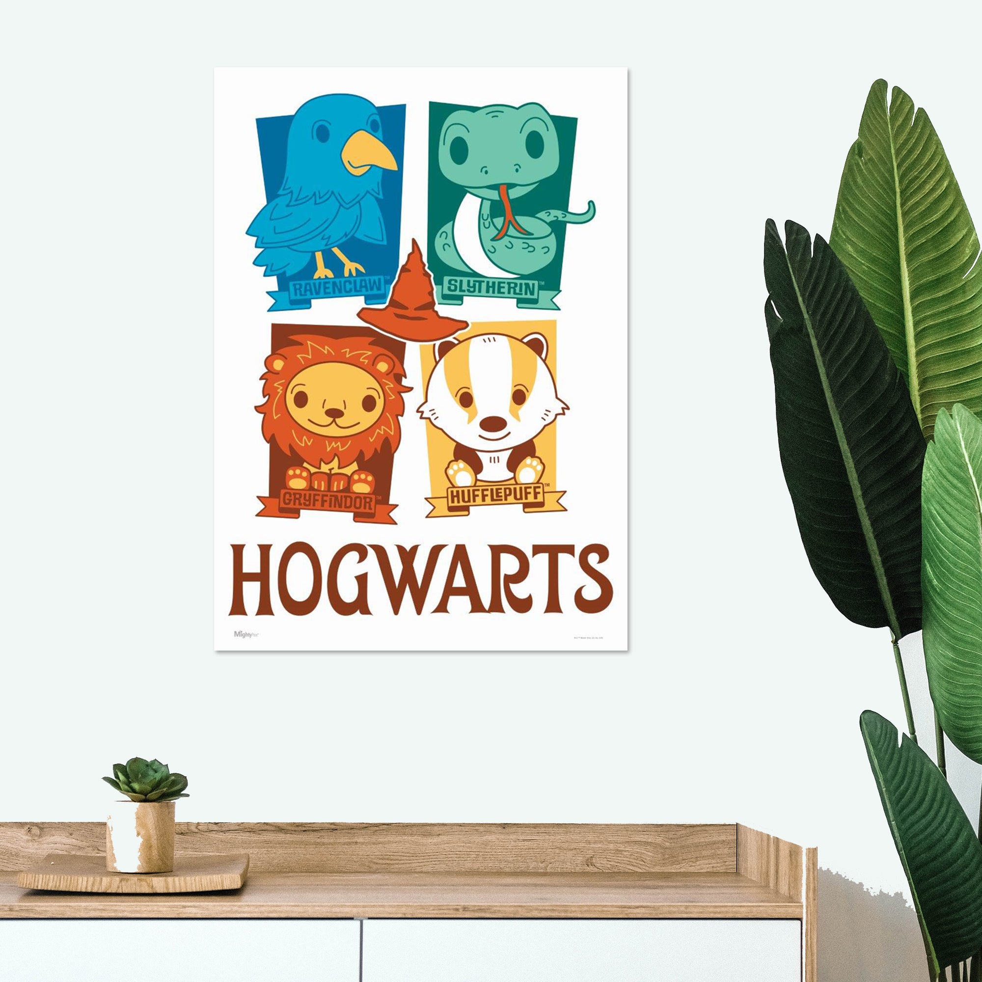 Harry Potter (Chibi Hogwarts Houses) MightyPrint™ Wall Art MP17240525