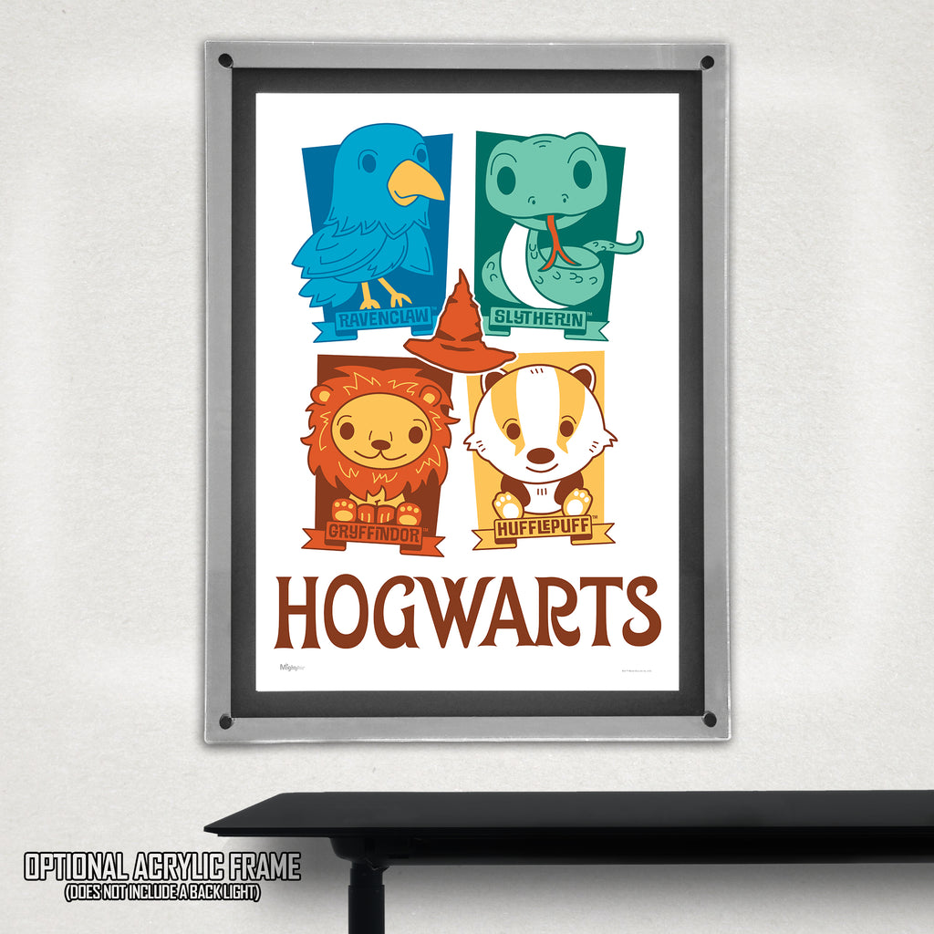 Harry Potter (Chibi Hogwarts Houses) MightyPrint™ Wall Art MP17240525