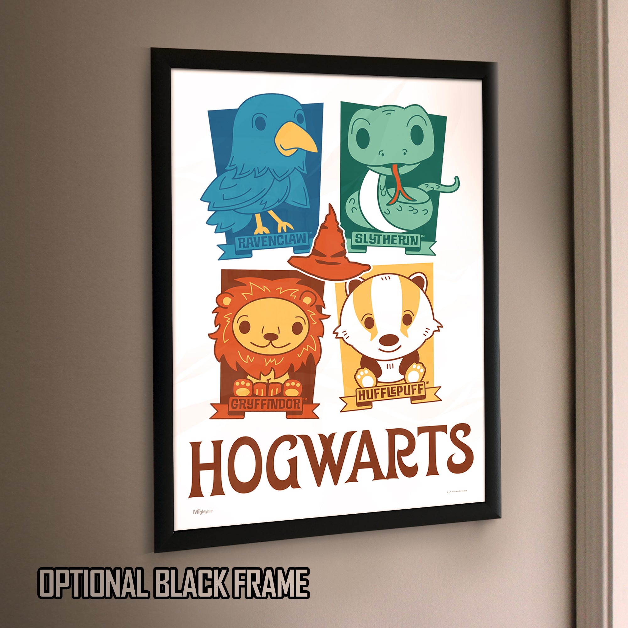 Harry Potter (Chibi Hogwarts Houses) MightyPrint™ Wall Art MP17240525
