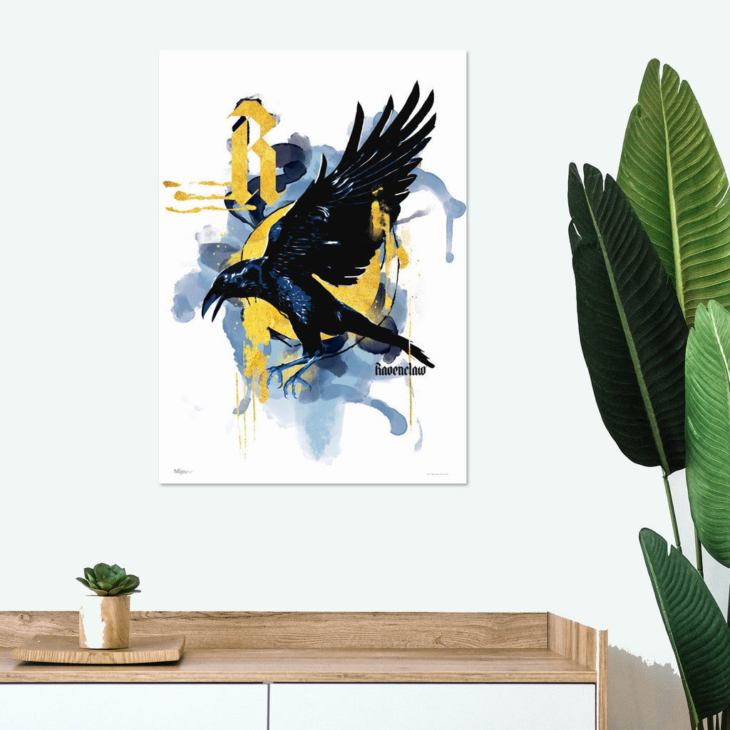 Harry Potter (House Urban Watercolor - Ravenclaw) MightyPrint™ Wall Art MP17240528