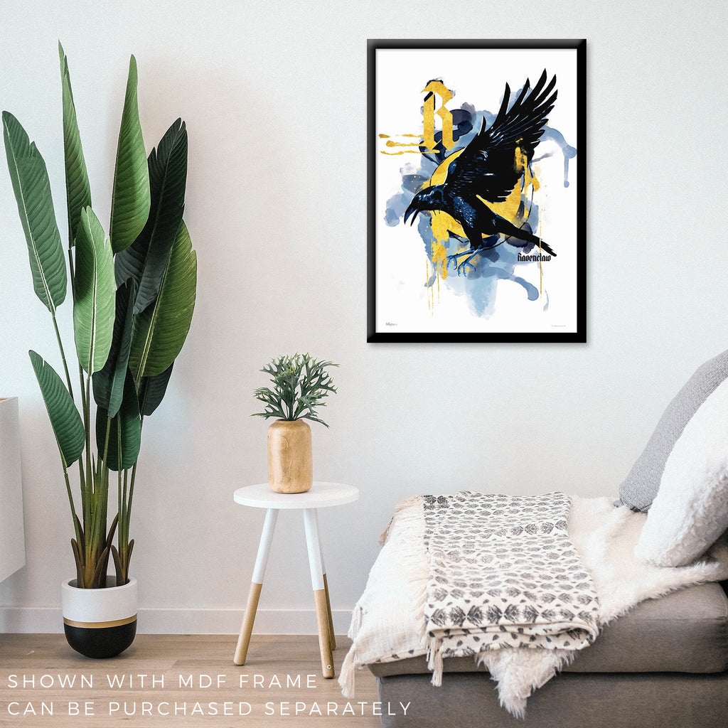 Harry Potter (House Urban Watercolor - Ravenclaw) MightyPrint™ Wall Art MP17240528