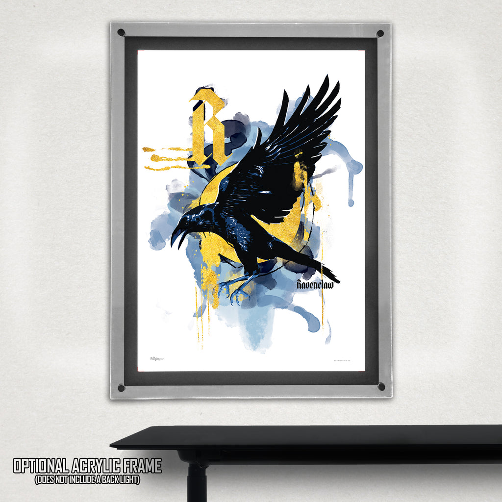 Harry Potter (House Urban Watercolor - Ravenclaw) MightyPrint™ Wall Art MP17240528