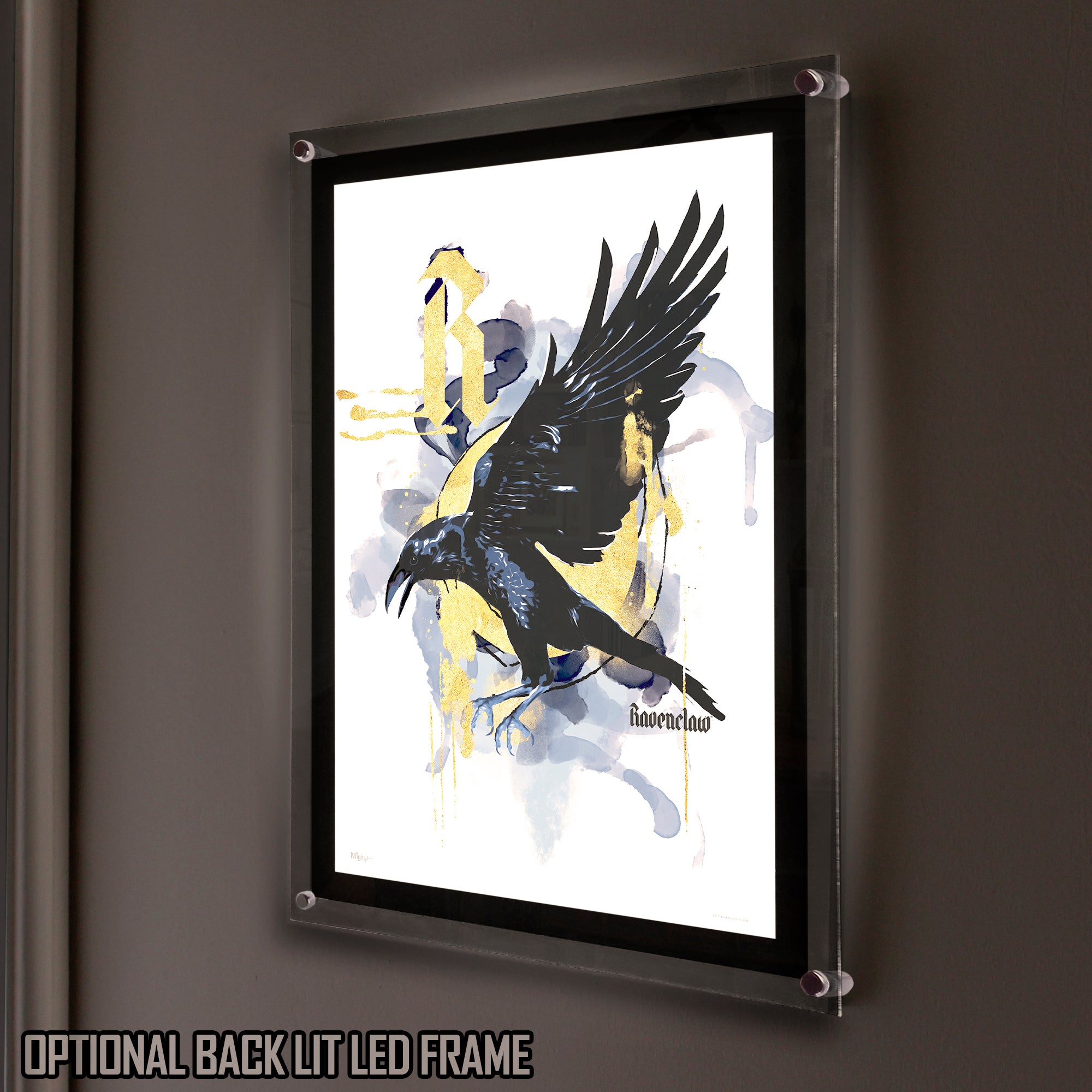 Harry Potter (House Urban Watercolor - Ravenclaw) MightyPrint™ Wall Art MP17240528