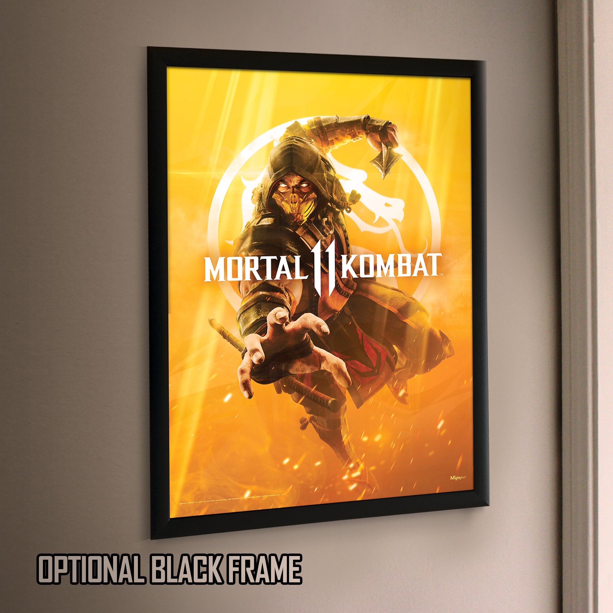 Mortal Kombat 11 (Get Over Here) MightyPrint™ Wall Art MP17240534