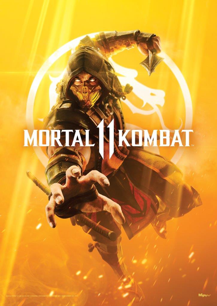 Mortal Kombat 11 (Get Over Here) MightyPrint™ Wall Art MP17240534