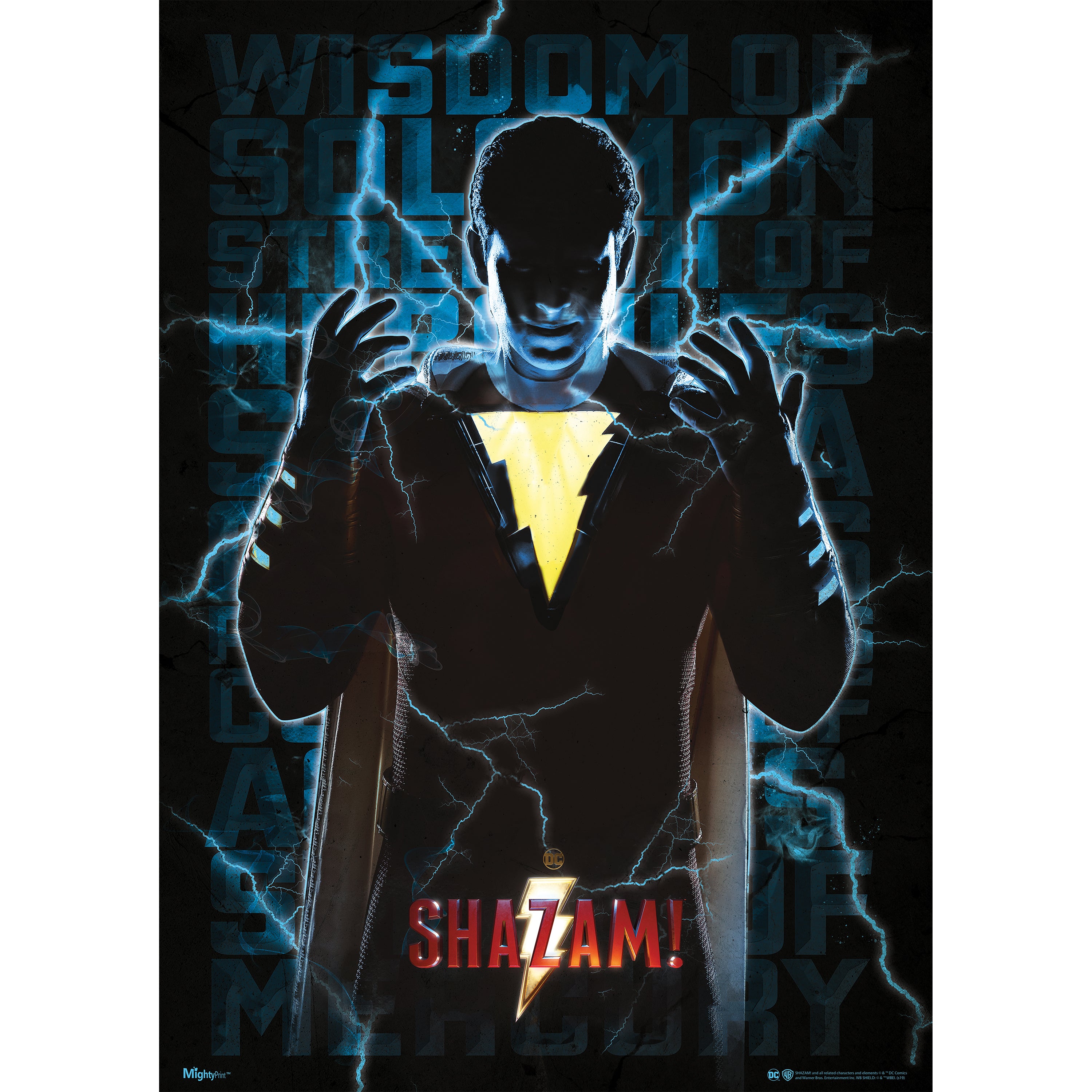 Shazam (Blue Electric) MightyPrint™ MP17240538