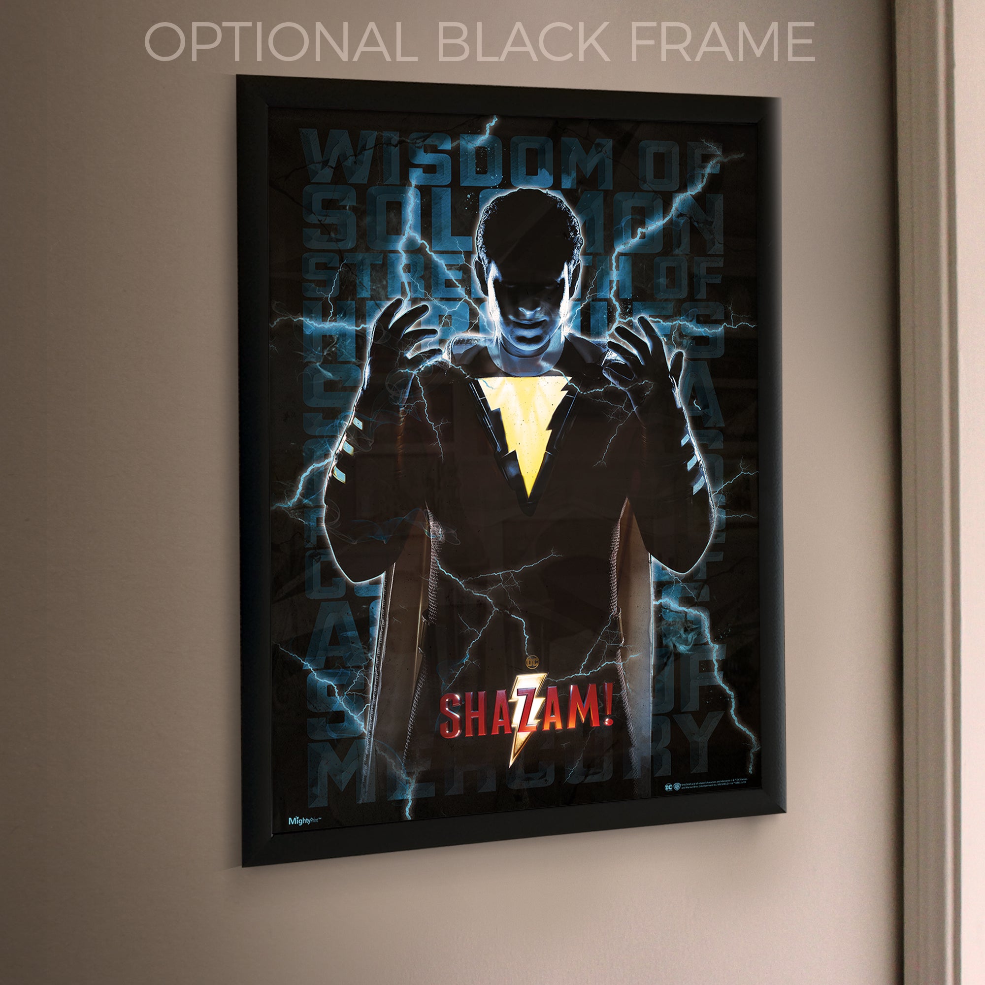 Shazam (Blue Electric) MightyPrint™ MP17240538