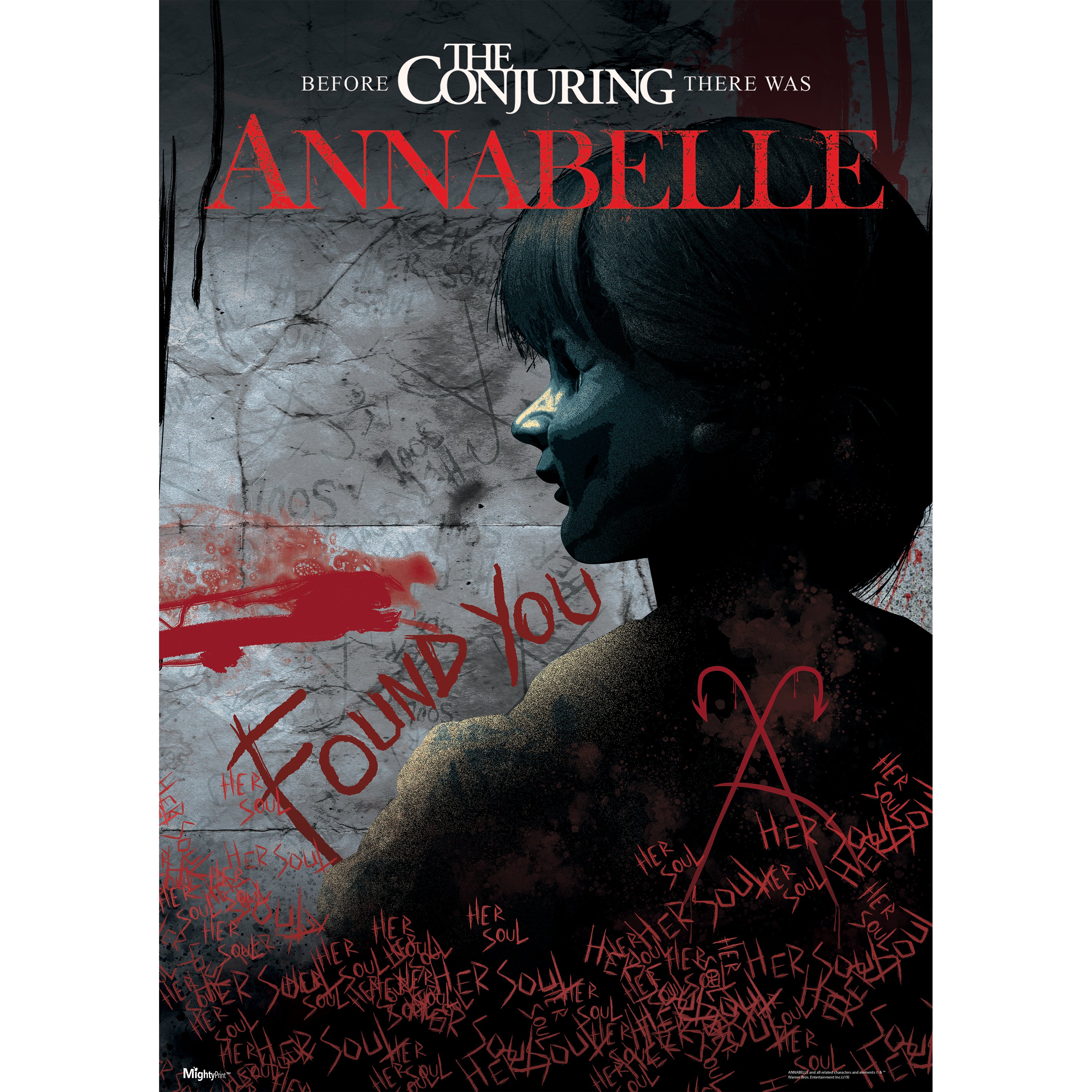 Annabelle (Found You) MightyPrint™ Wall Art MP17240546