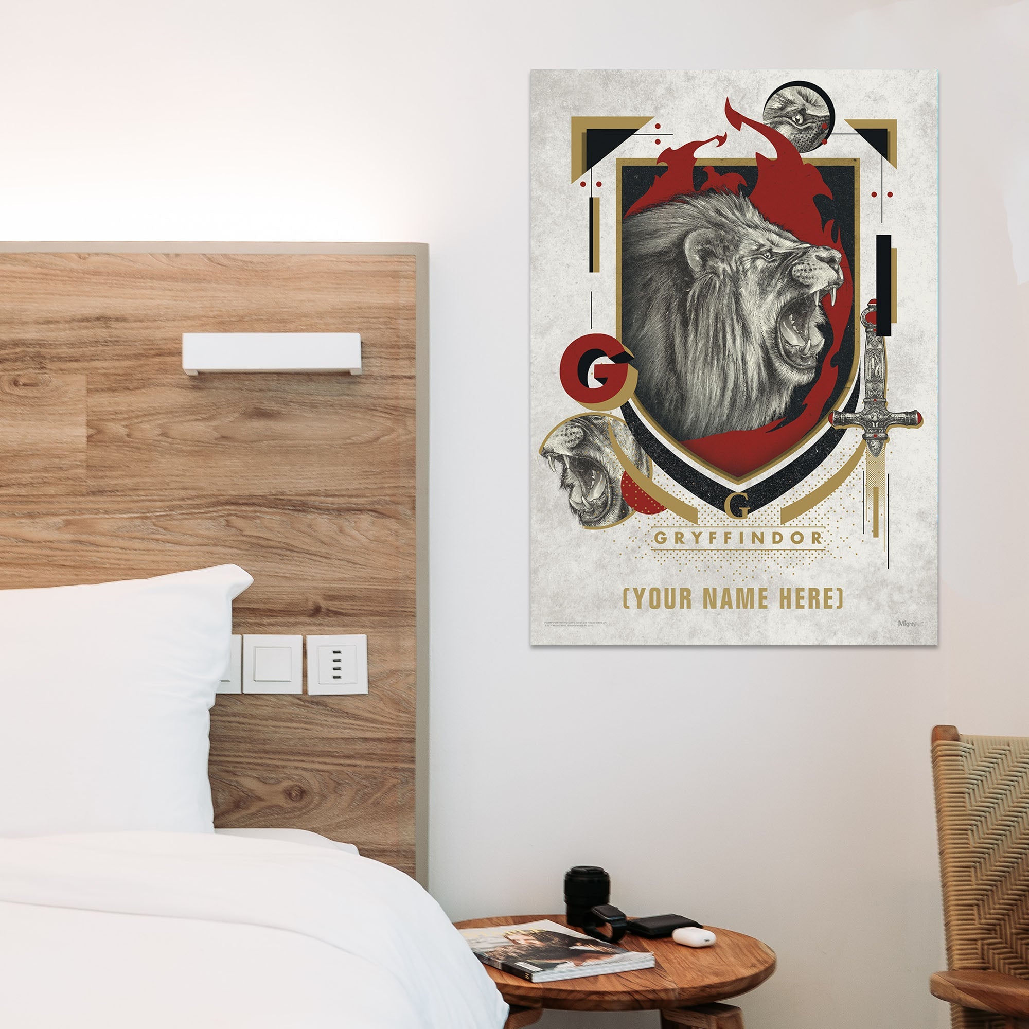 Harry Potter (Gryffindor Magical Mischief – Personalized) MightyPrint™ Wall Art MP17240550
