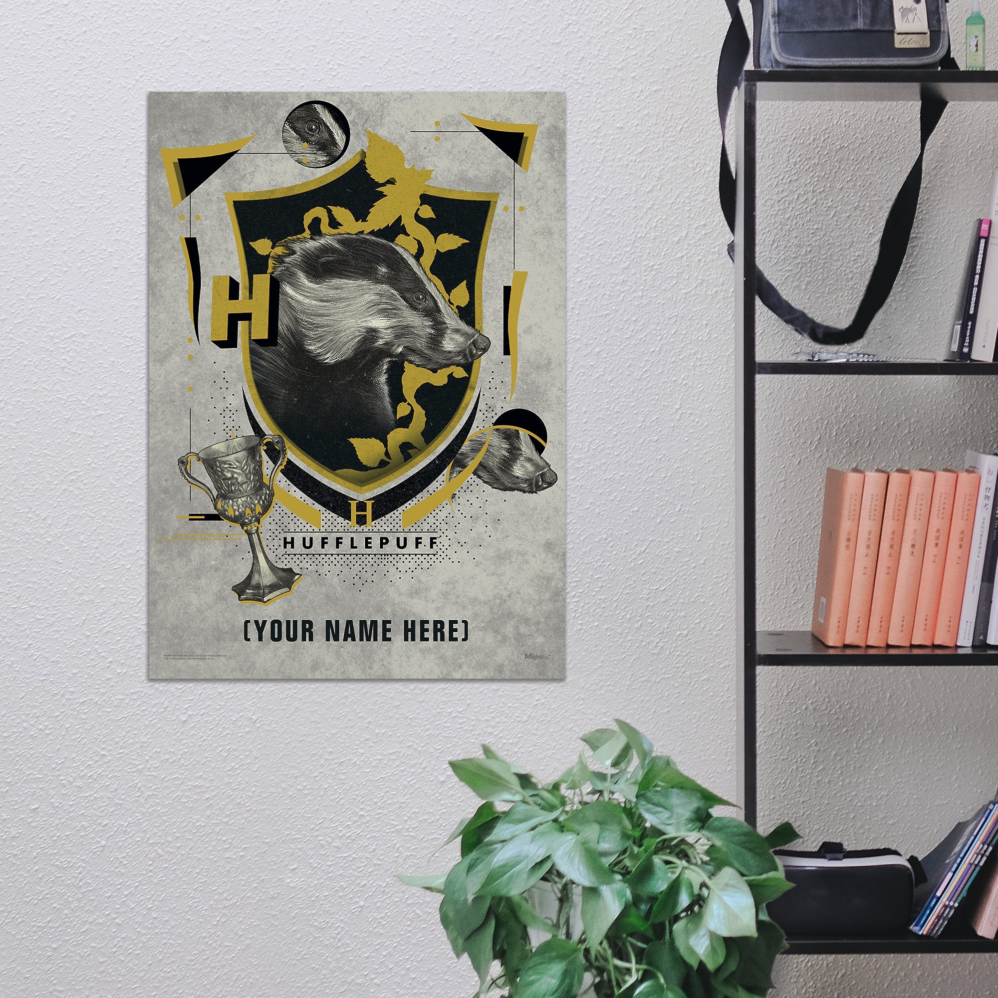 Harry Potter (Hufflepuff Magical Mischief - Personalized) MightyPrint™ Wall Art MP17240551