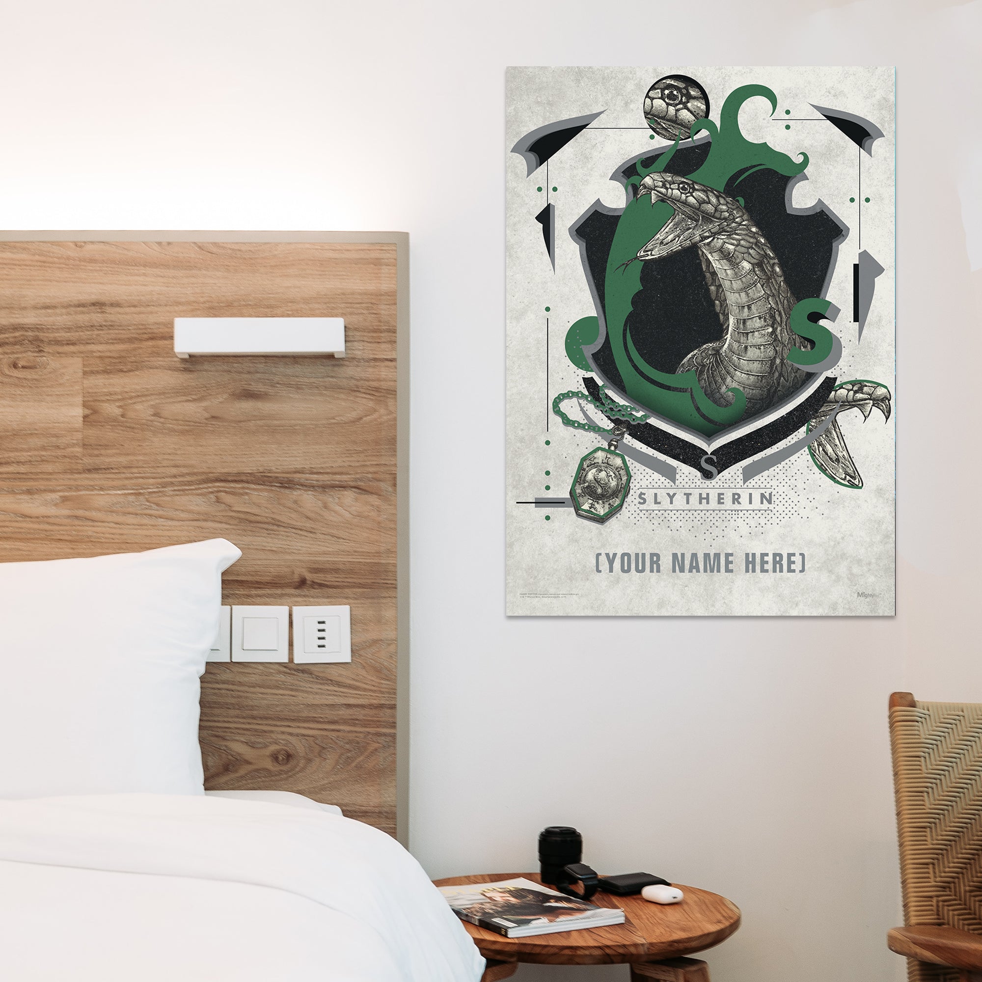Harry Potter (Slytherin Magical Mischief - Personalized) MightyPrint™ Wall Art MP17240553