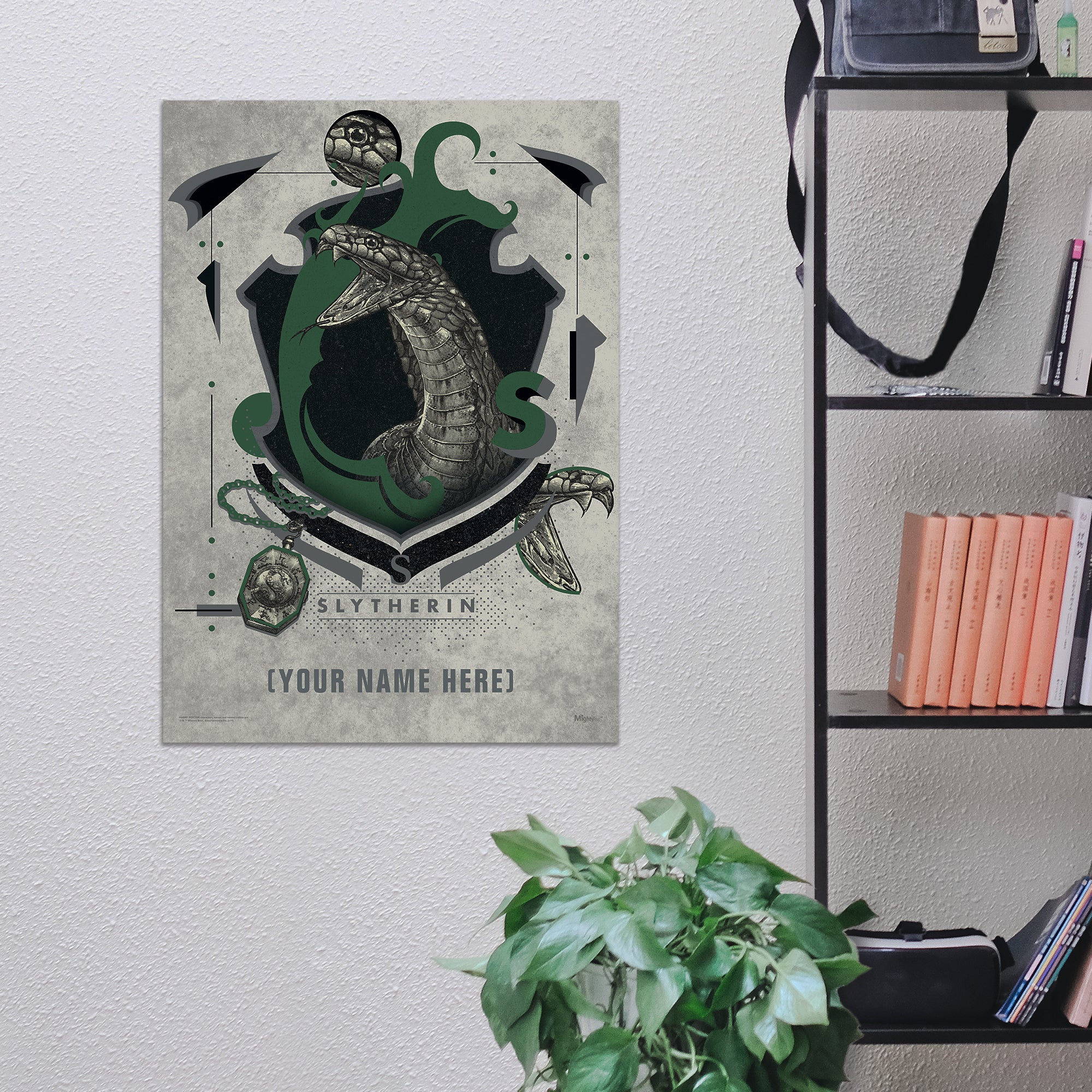 Harry Potter (Slytherin Magical Mischief - Personalized) MightyPrint™ Wall Art MP17240553