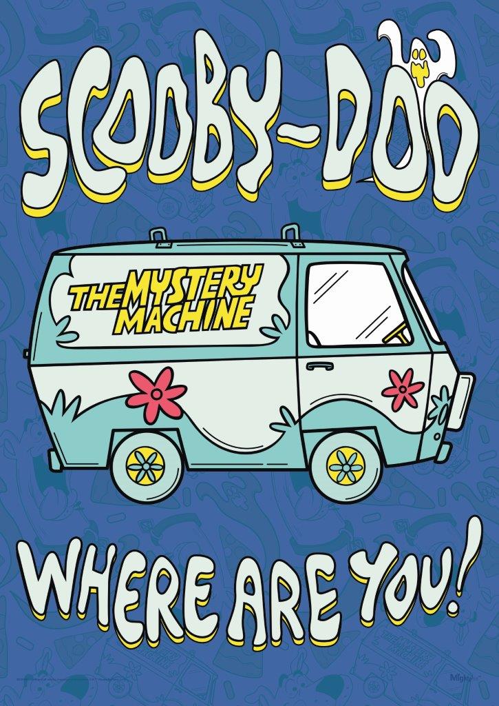 Scooby-Doo (Where Are You) MightyPrint™ Wall Art MP17240562