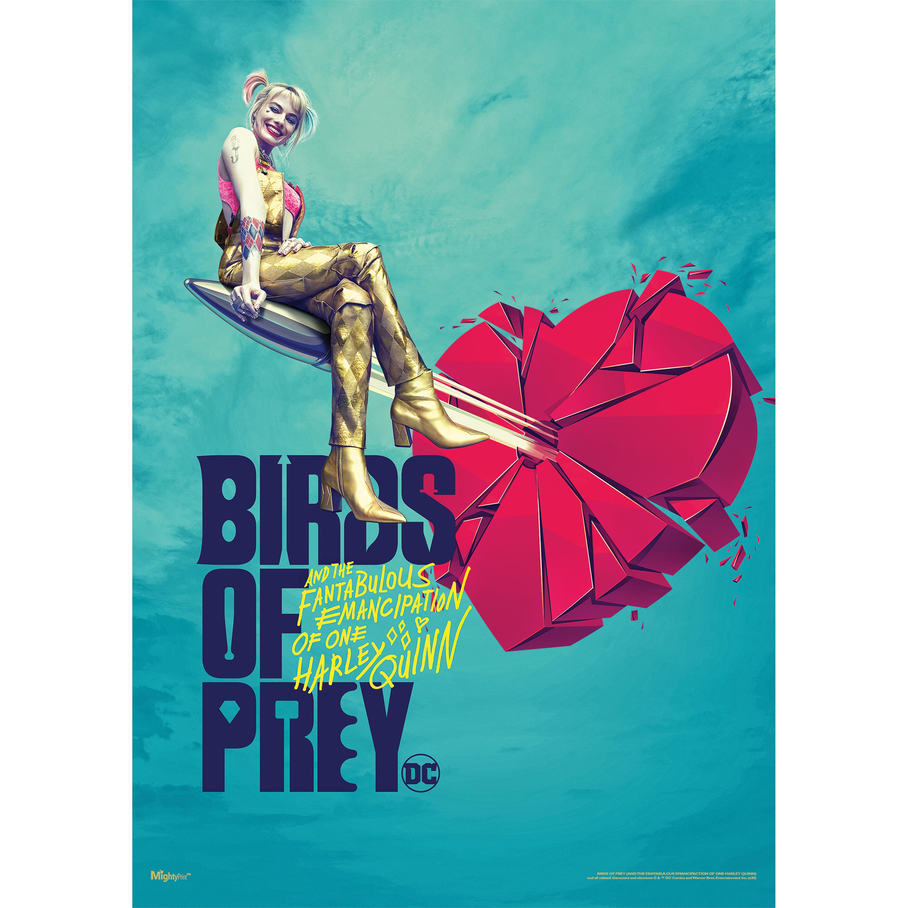 Birds of Prey (Golden Girl) MightyPrint™ Wall Art MP17240566