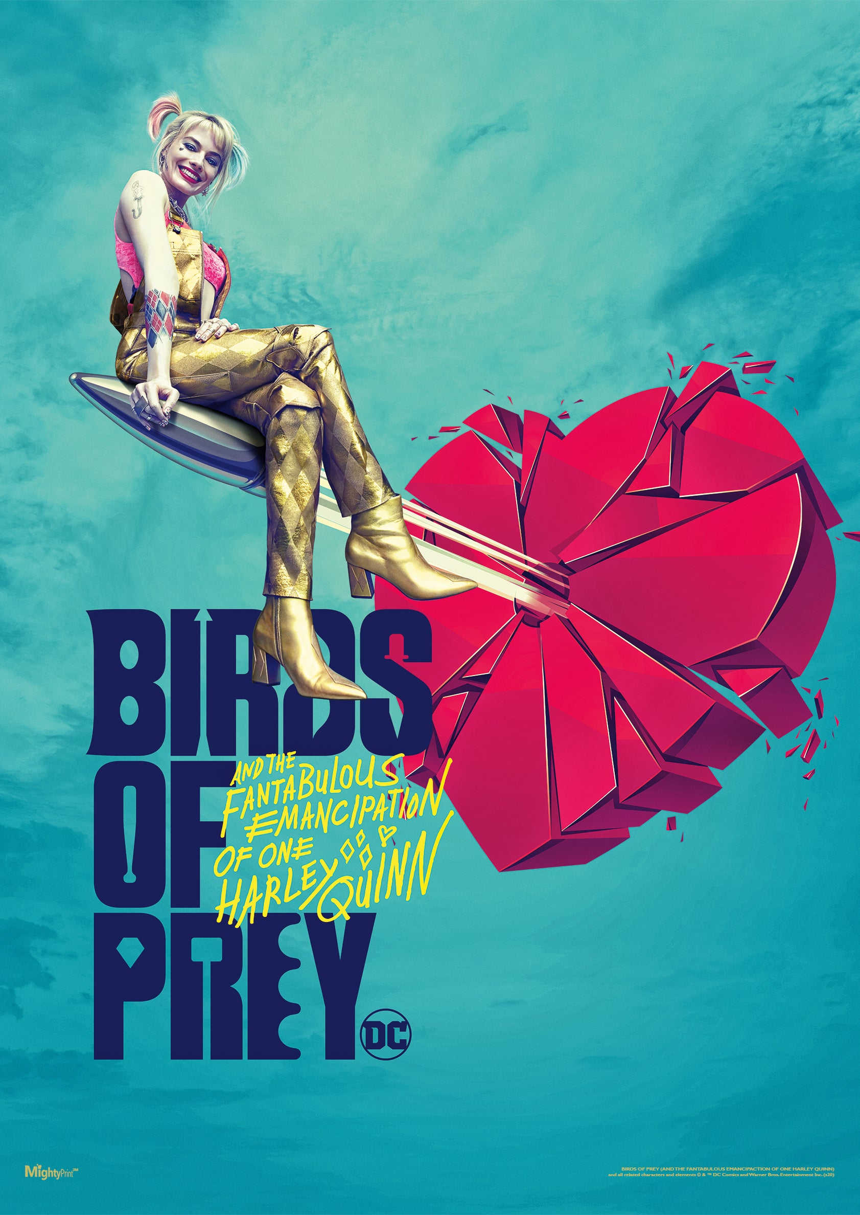 Birds of Prey (Golden Girl) MightyPrint™ Wall Art MP17240566