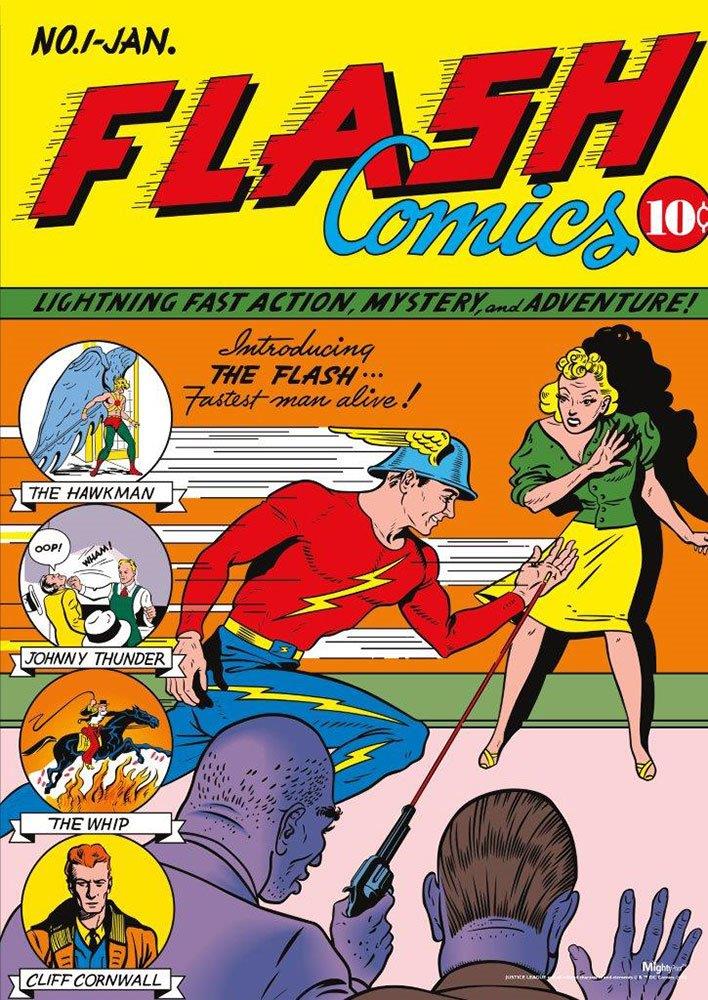 DC Comics (The Flash - Number 1) MightyPrint™ Wall Art MP17240571