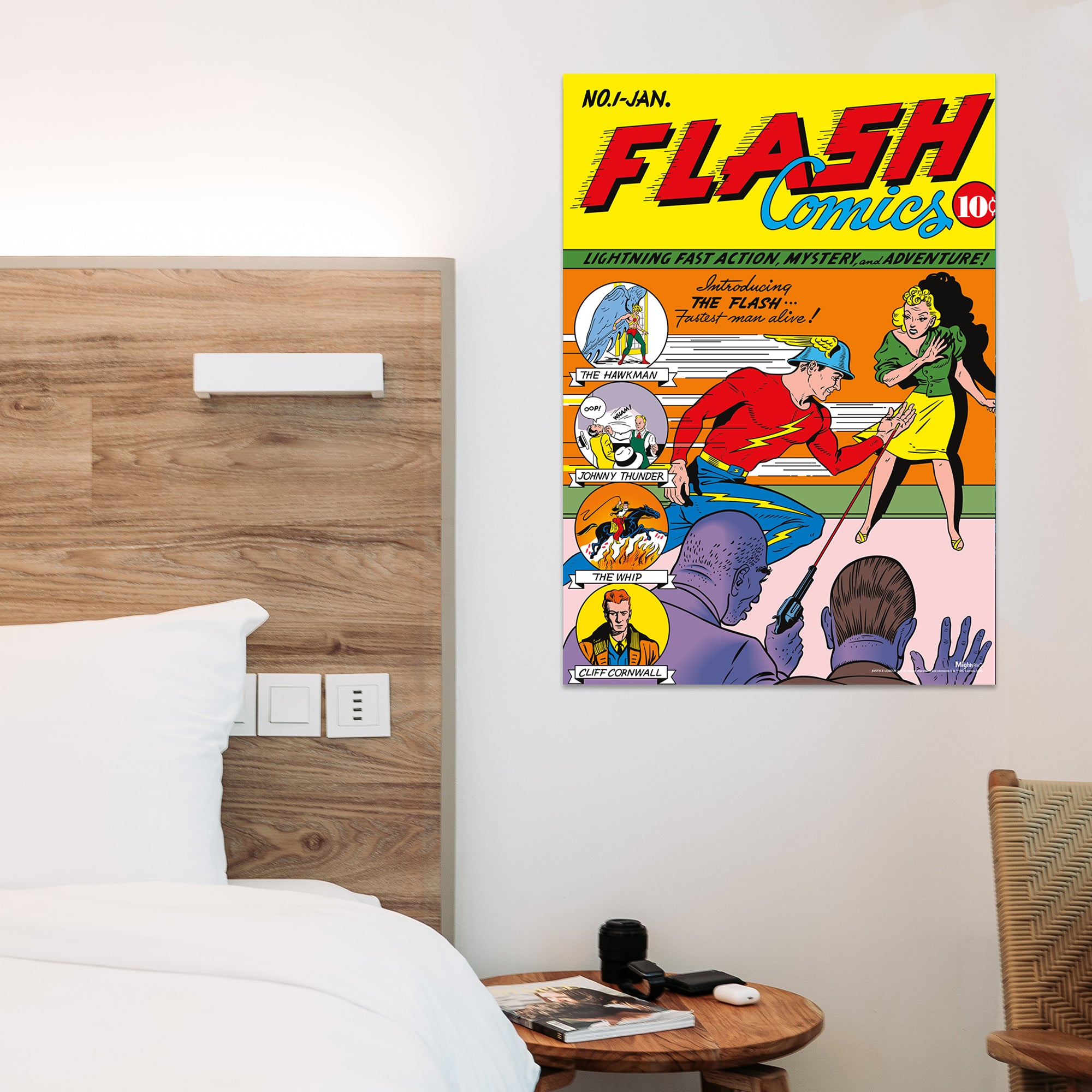DC Comics (The Flash - Number 1) MightyPrint™ Wall Art MP17240571