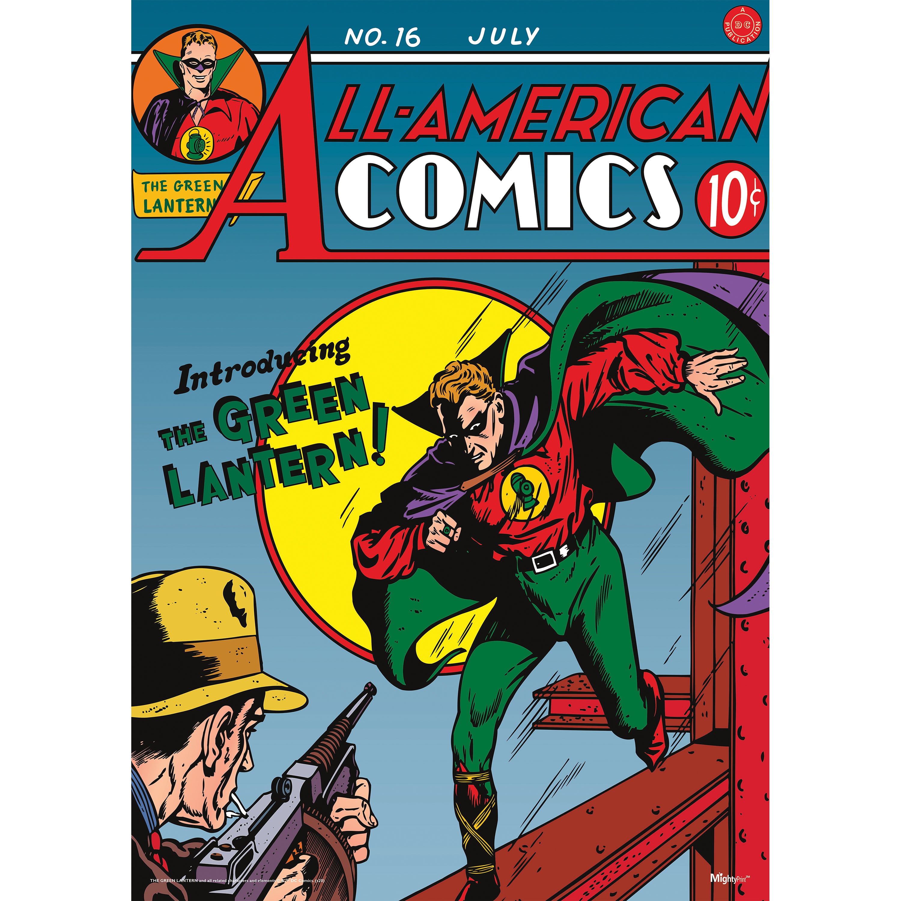 DC Comics (Introducing The Green Lantern) MightyPrint™ Wall Art MP17240572