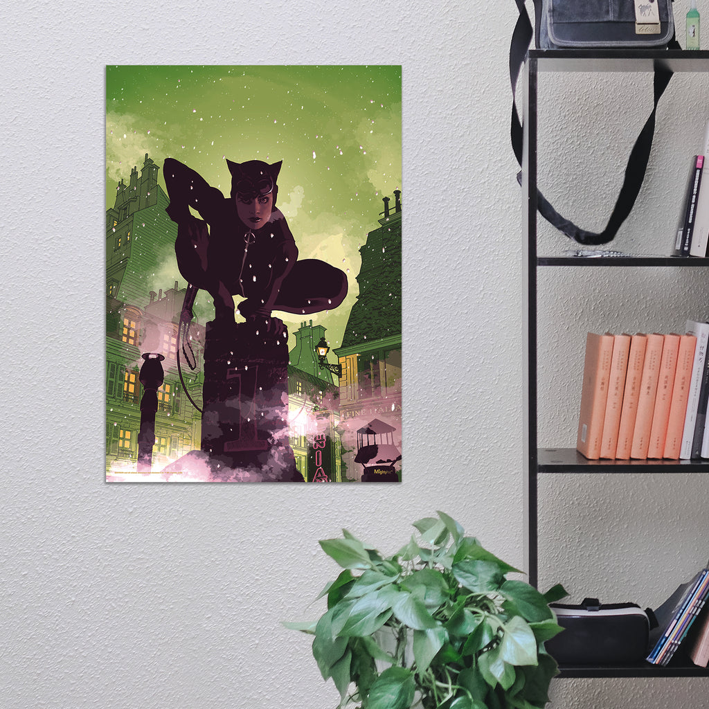 DC Comics (Catwoman - Chimney Stacks) MightyPrint™ Wall Art MP17240573