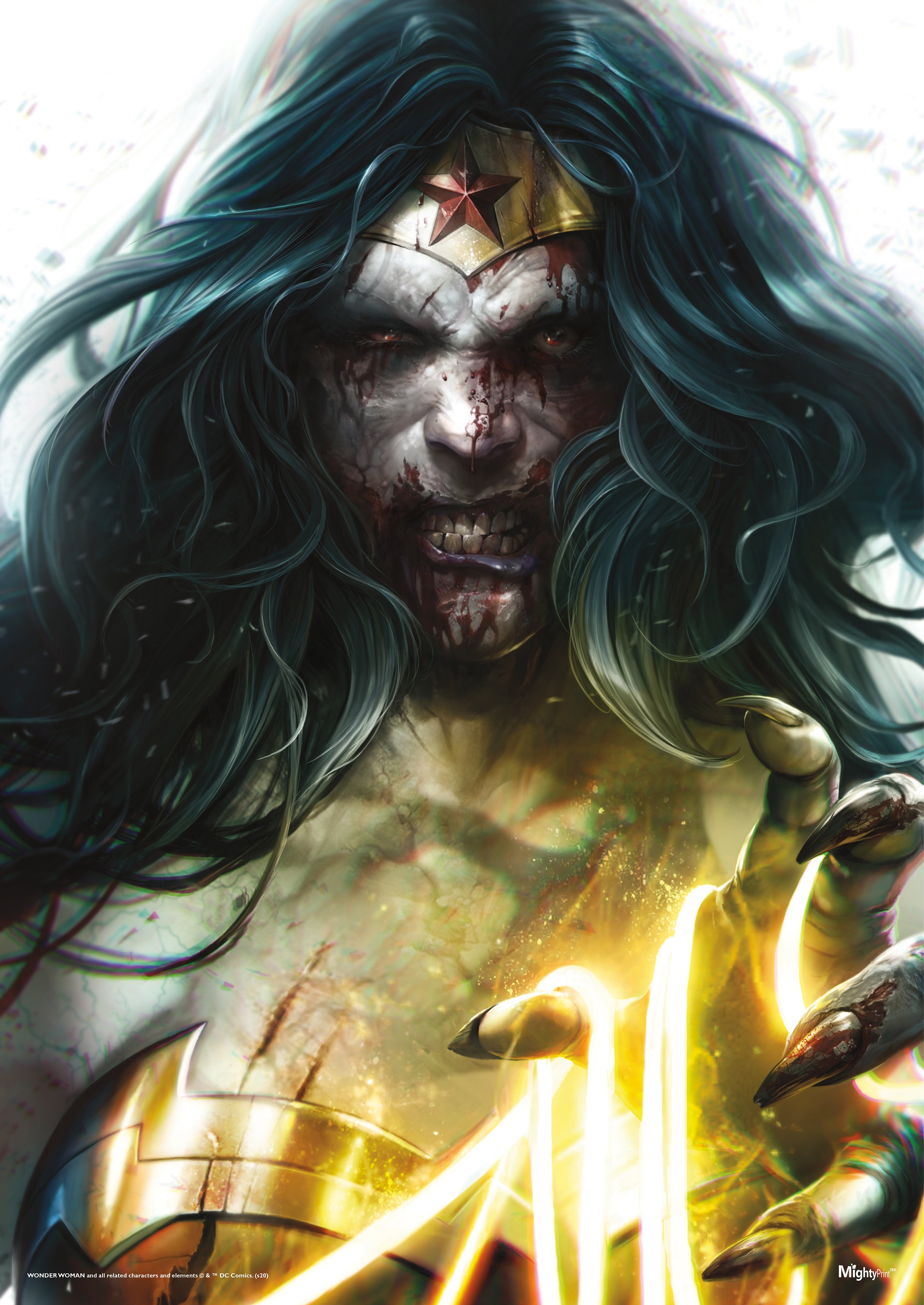 DC Comics (Wonder Woman - DCeased Zombie) MightyPrint™ Wall Art MP17240576