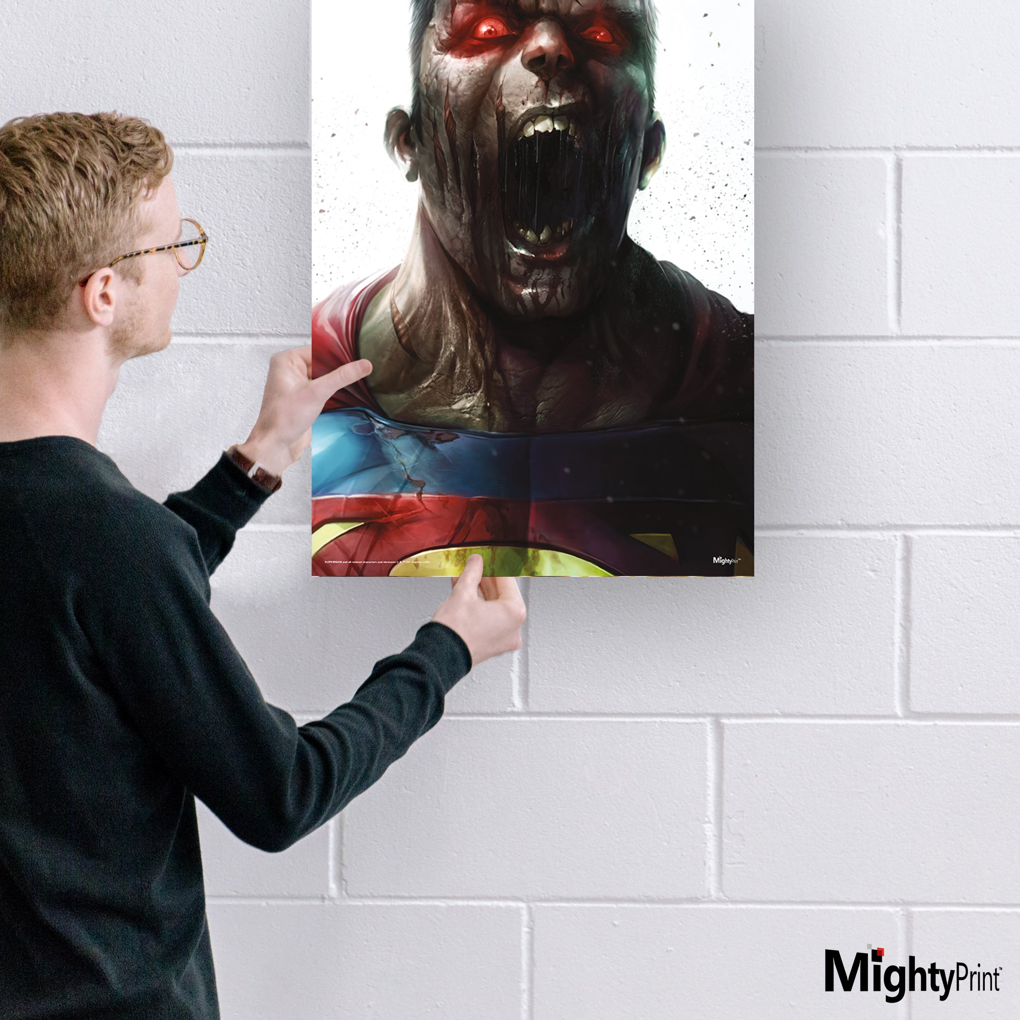 DC Comics (Superman - DCeased Zombie) MightyPrint™ Wall Art MP17240578