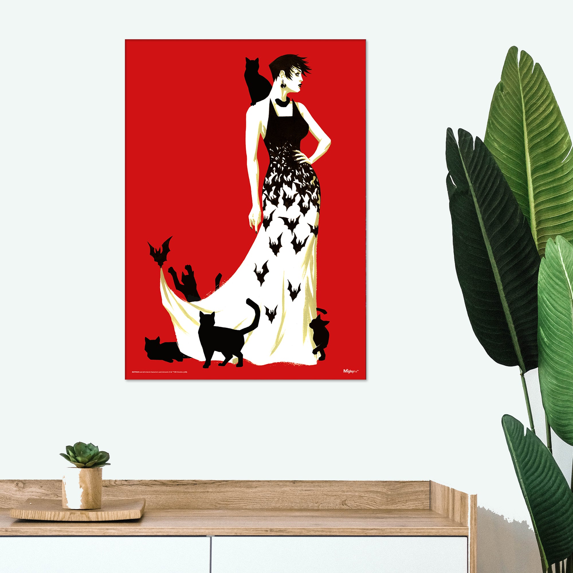 DC Comics (Catwoman - Cats & Bats) MightyPrint™ Wall Art MP17240582
