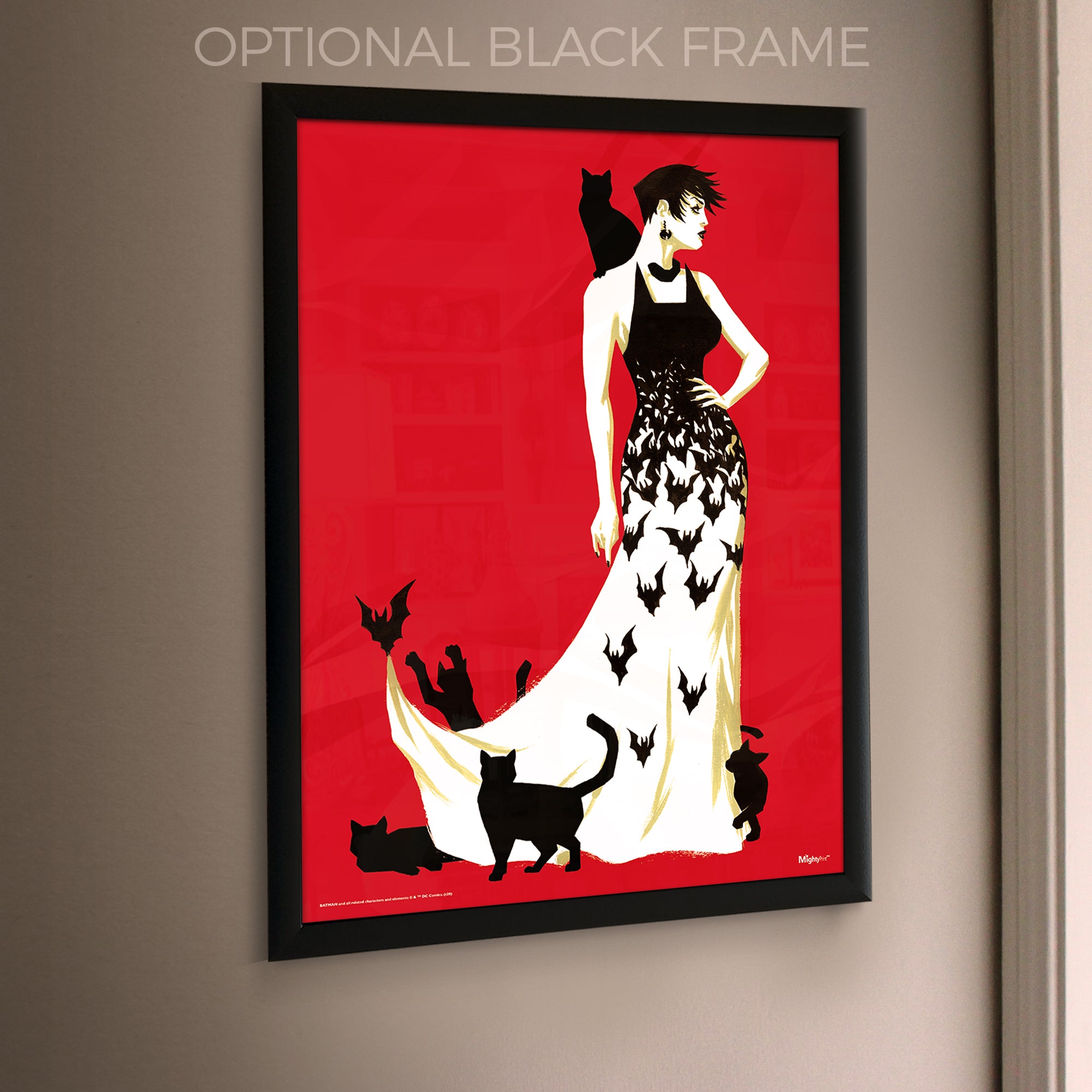 DC Comics (Catwoman - Cats & Bats) MightyPrint™ Wall Art MP17240582