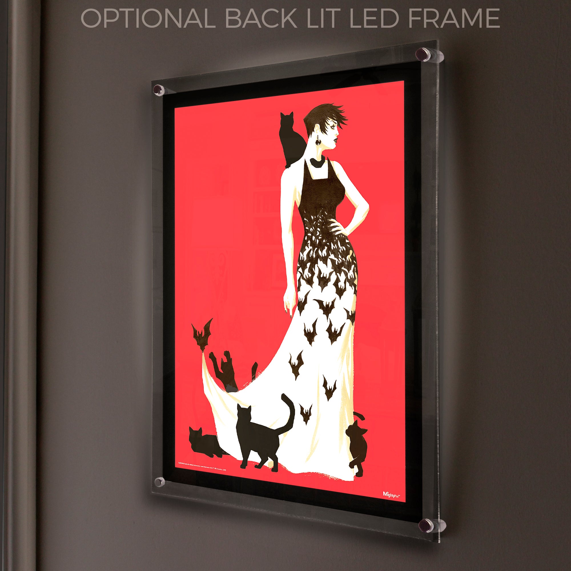 DC Comics (Catwoman - Cats & Bats) MightyPrint™ Wall Art MP17240582